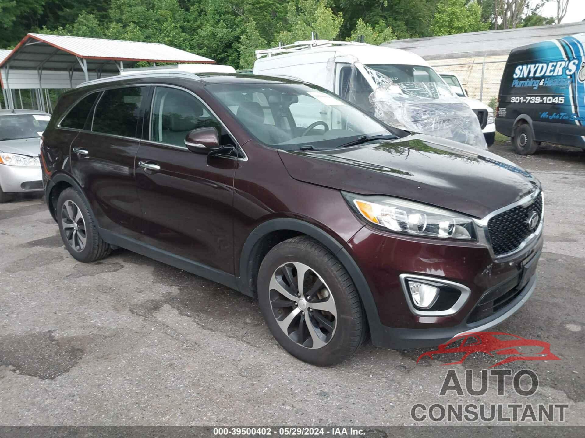KIA SORENTO 2016 - 5XYPH4A55GG045609