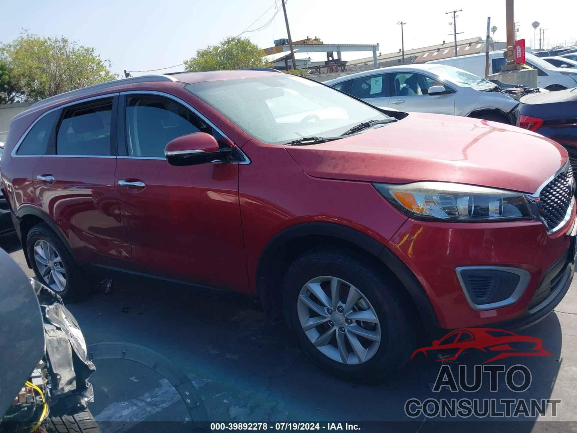 KIA SORENTO 2017 - 5XYPG4A34HG280697
