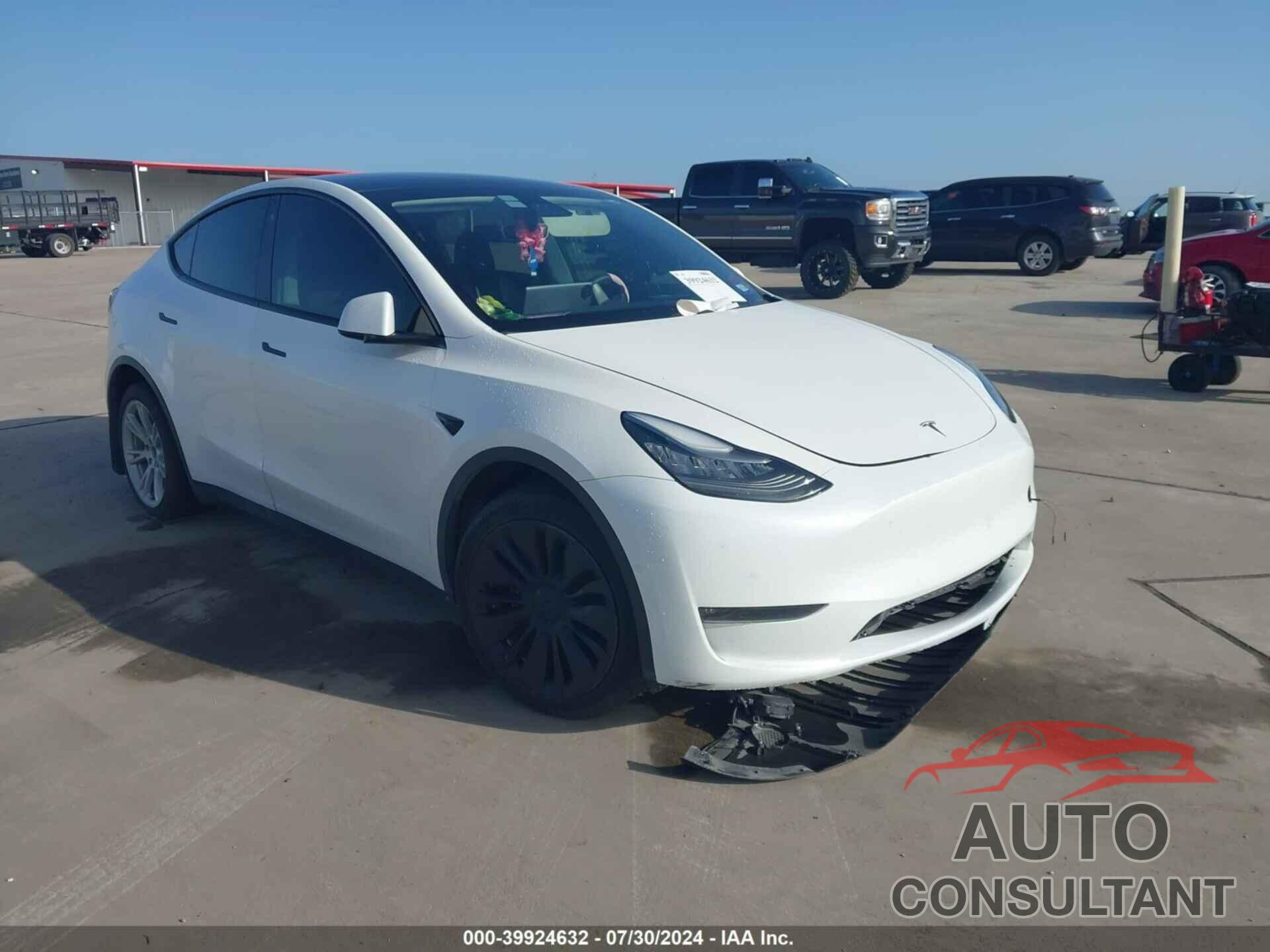 TESLA MODEL Y 2021 - 5YJYGDEE1MF072021