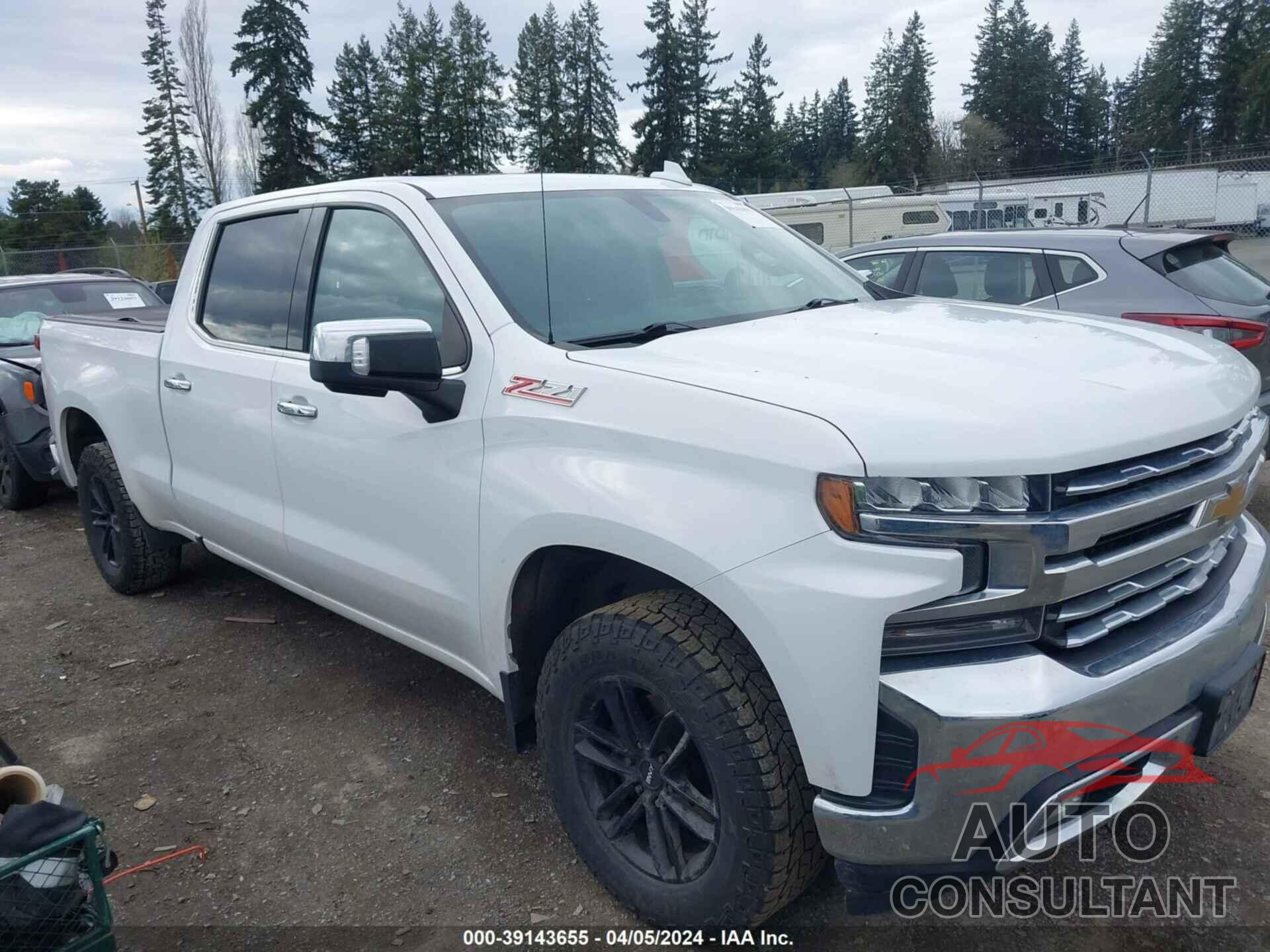 CHEVROLET SILVERADO 1500 2020 - 1GCUYGED5LZ295501