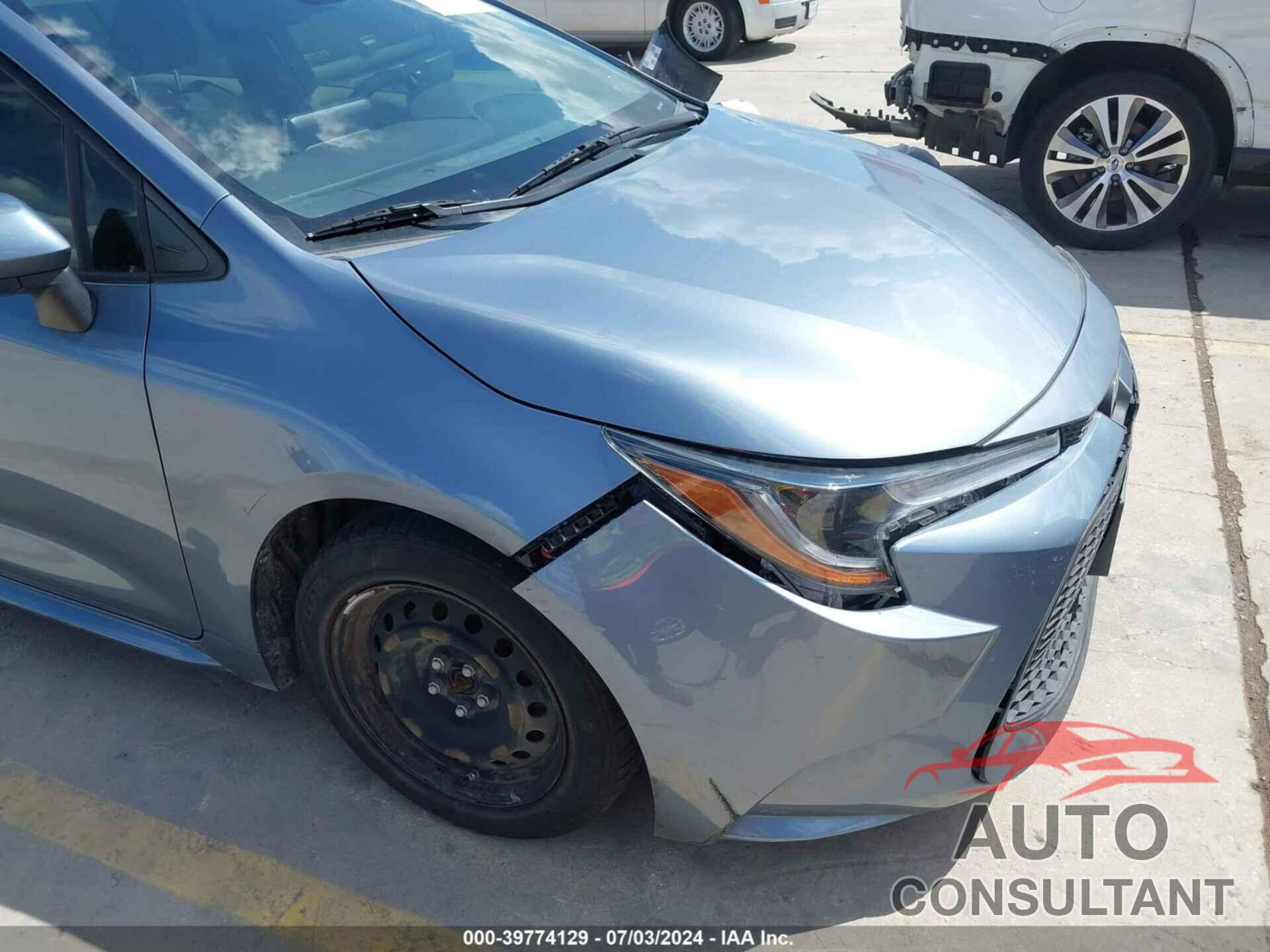 TOYOTA COROLLA 2020 - JTDEPRAE4LJ116106
