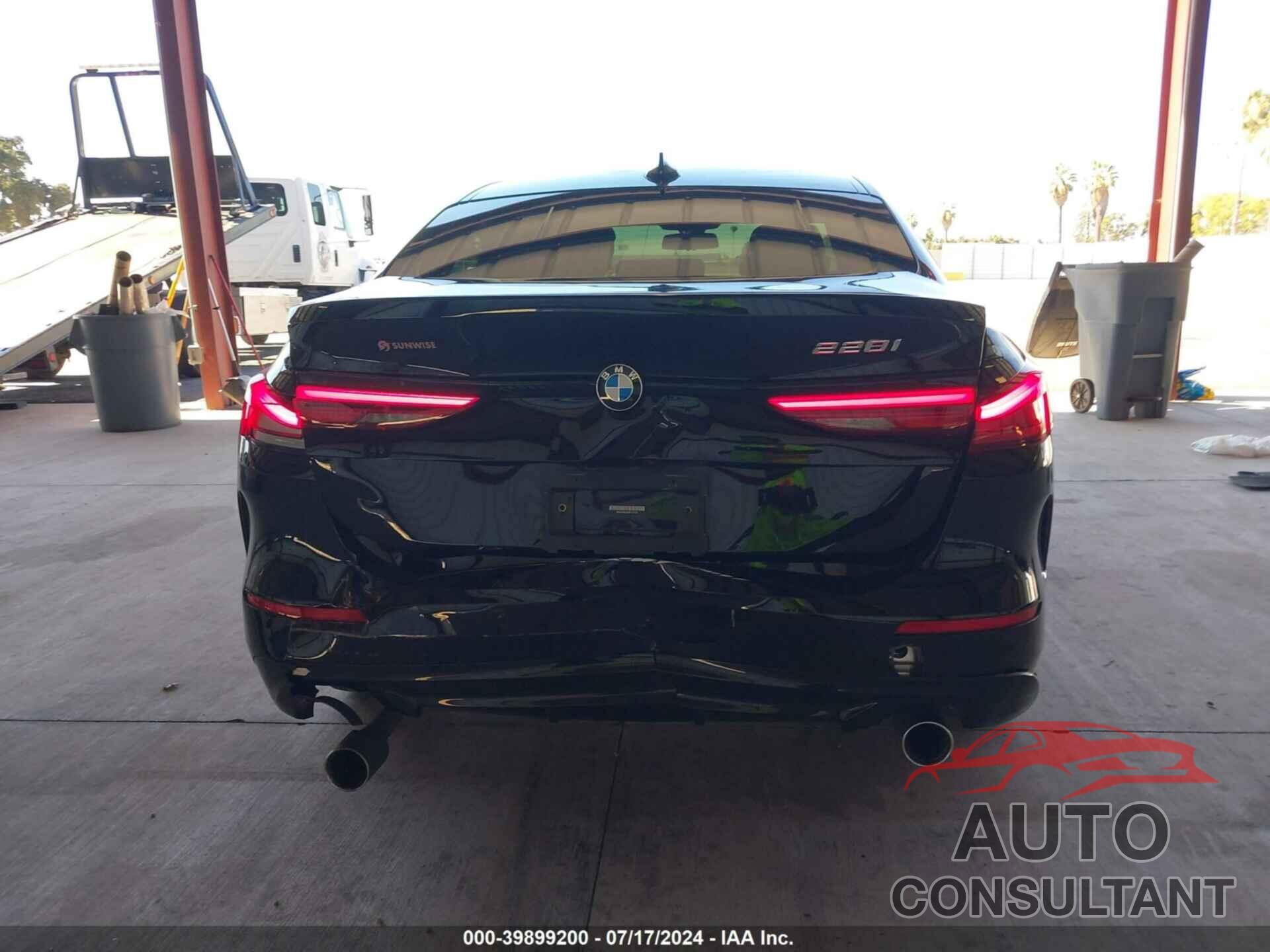 BMW 228I GRAN COUPE 2021 - WBA53AK02M7J13135