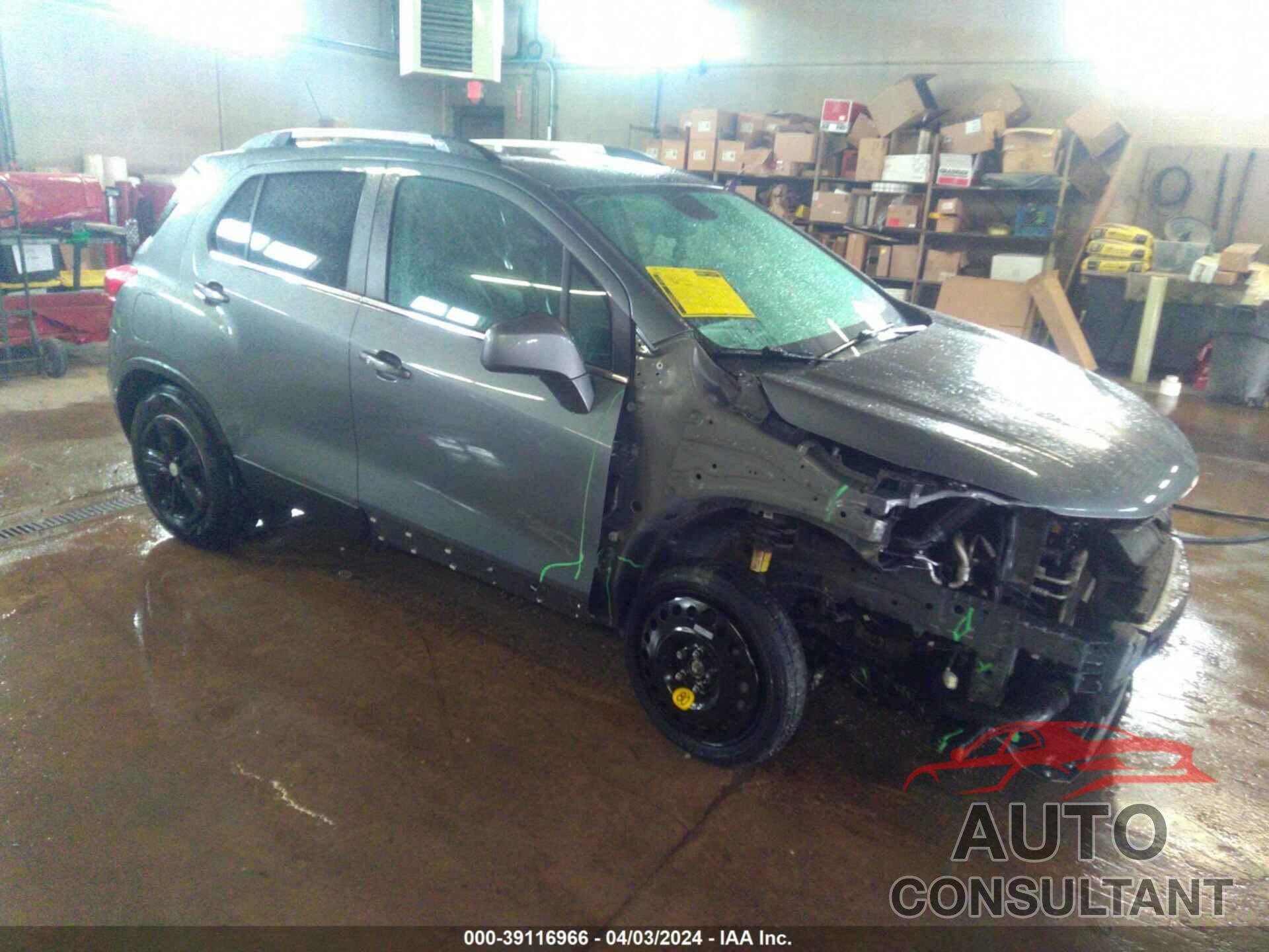 CHEVROLET TRAX 2019 - KL7CJLSB2KB785930