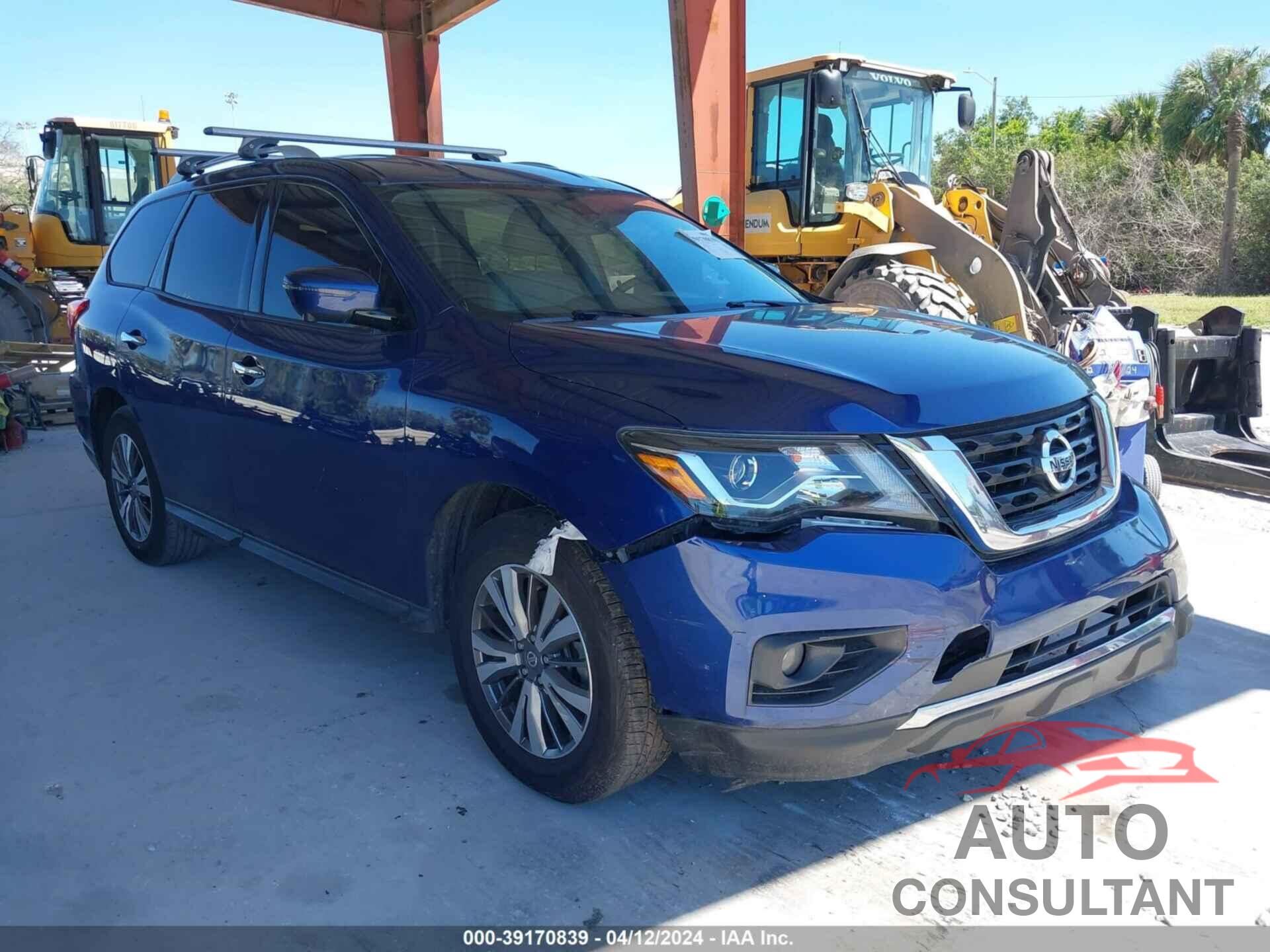 NISSAN PATHFINDER 2019 - 5N1DR2MN3KC634750