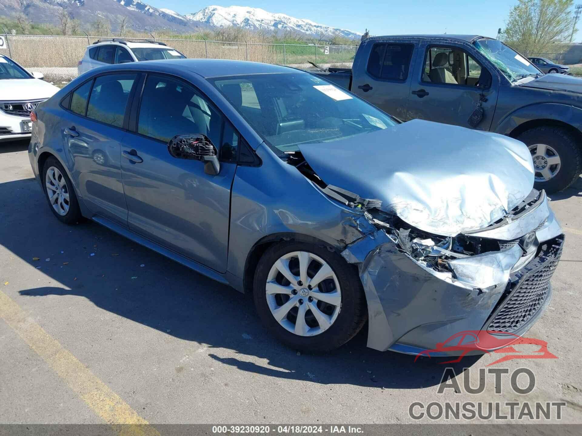 TOYOTA COROLLA 2020 - 5YFEPRAE1LP029274