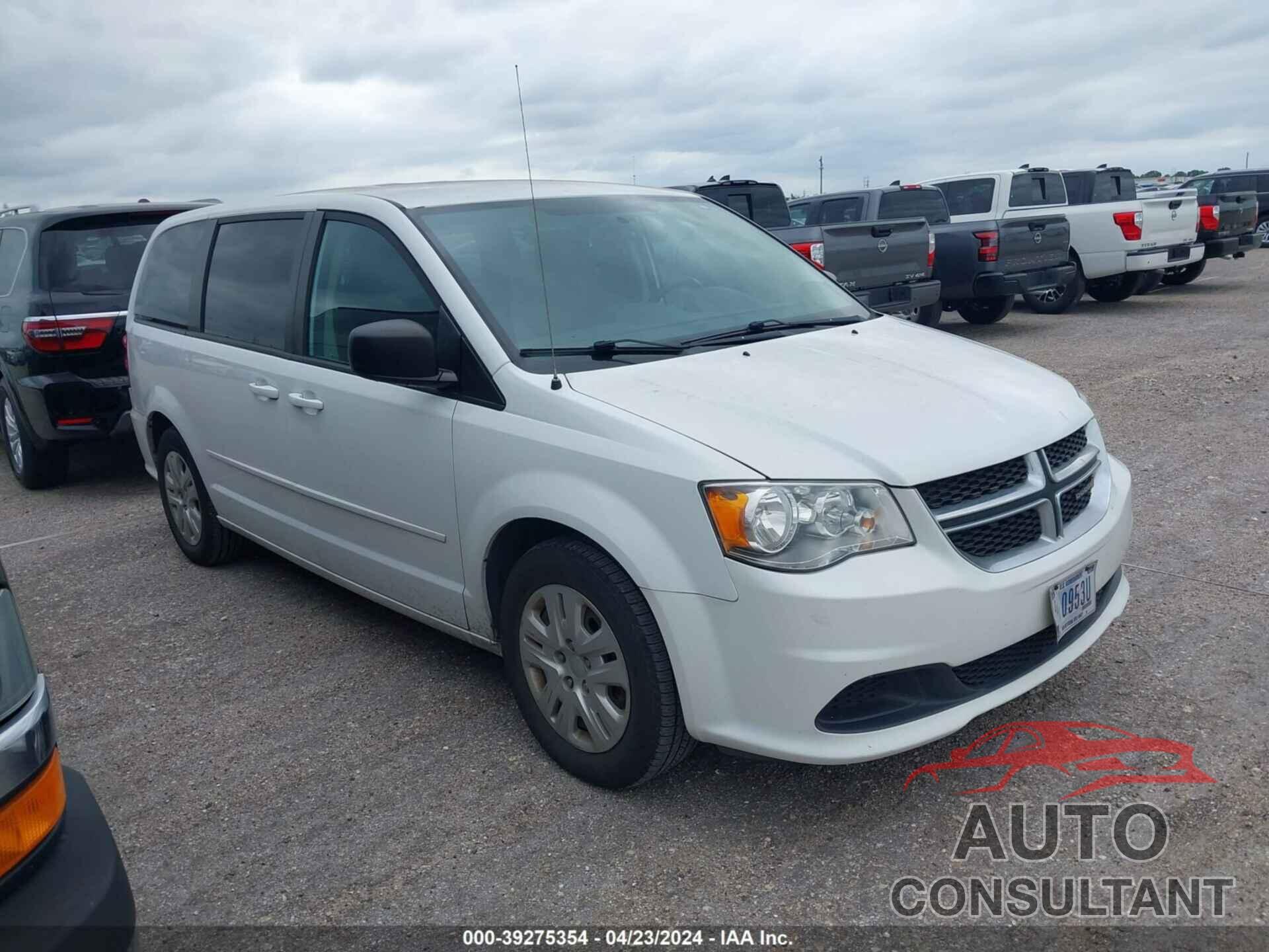 DODGE GRAND CARAVAN 2017 - 2C4RDGBGXHR742020