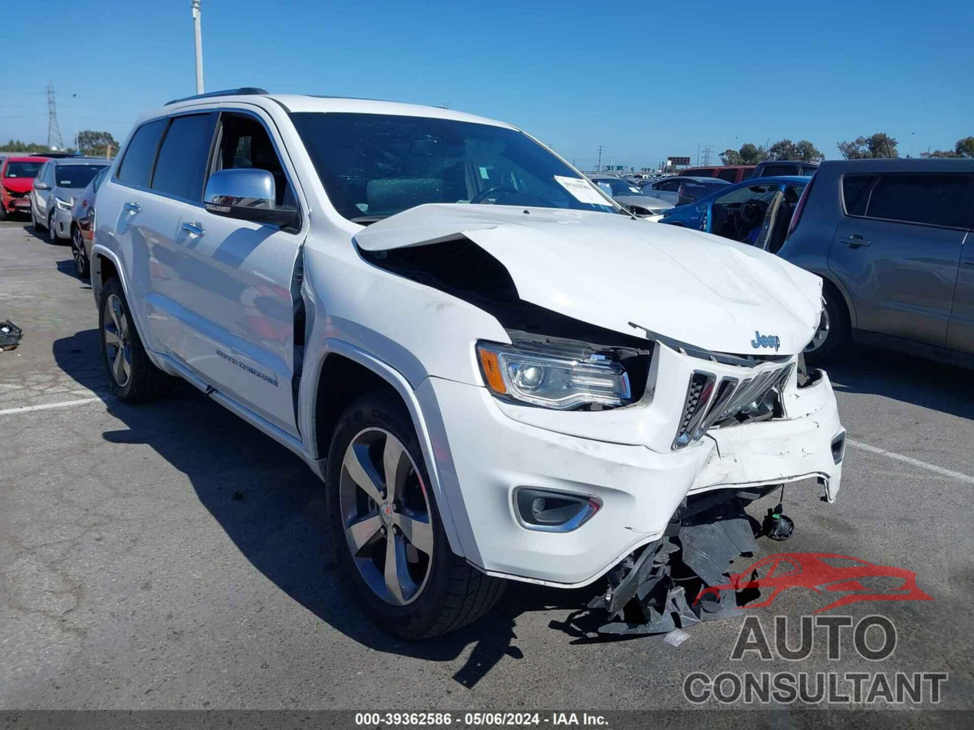 JEEP GRAND CHEROKEE 2016 - 1C4RJECG5GC344961