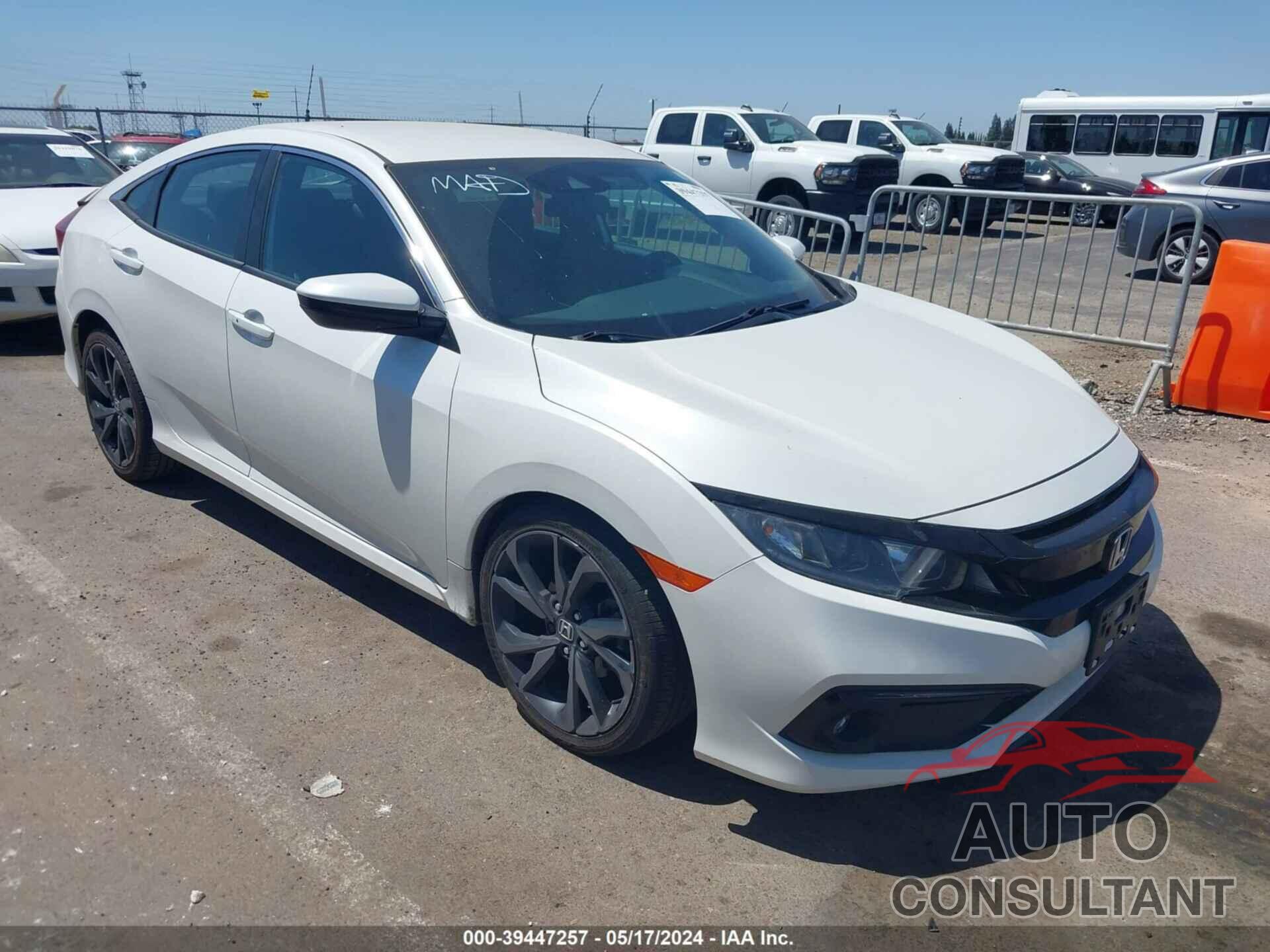 HONDA CIVIC 2020 - 19XFC2F85LE211197