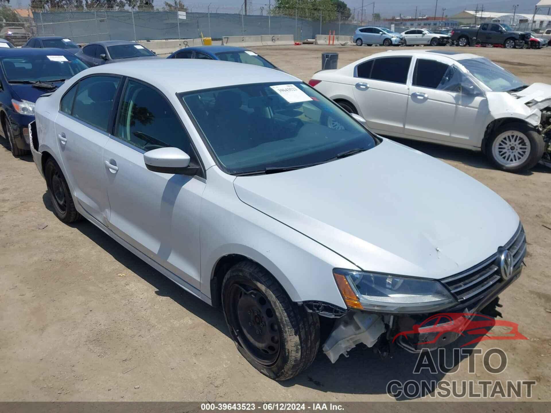 VOLKSWAGEN JETTA 2017 - 3VW2B7AJ1HM316869