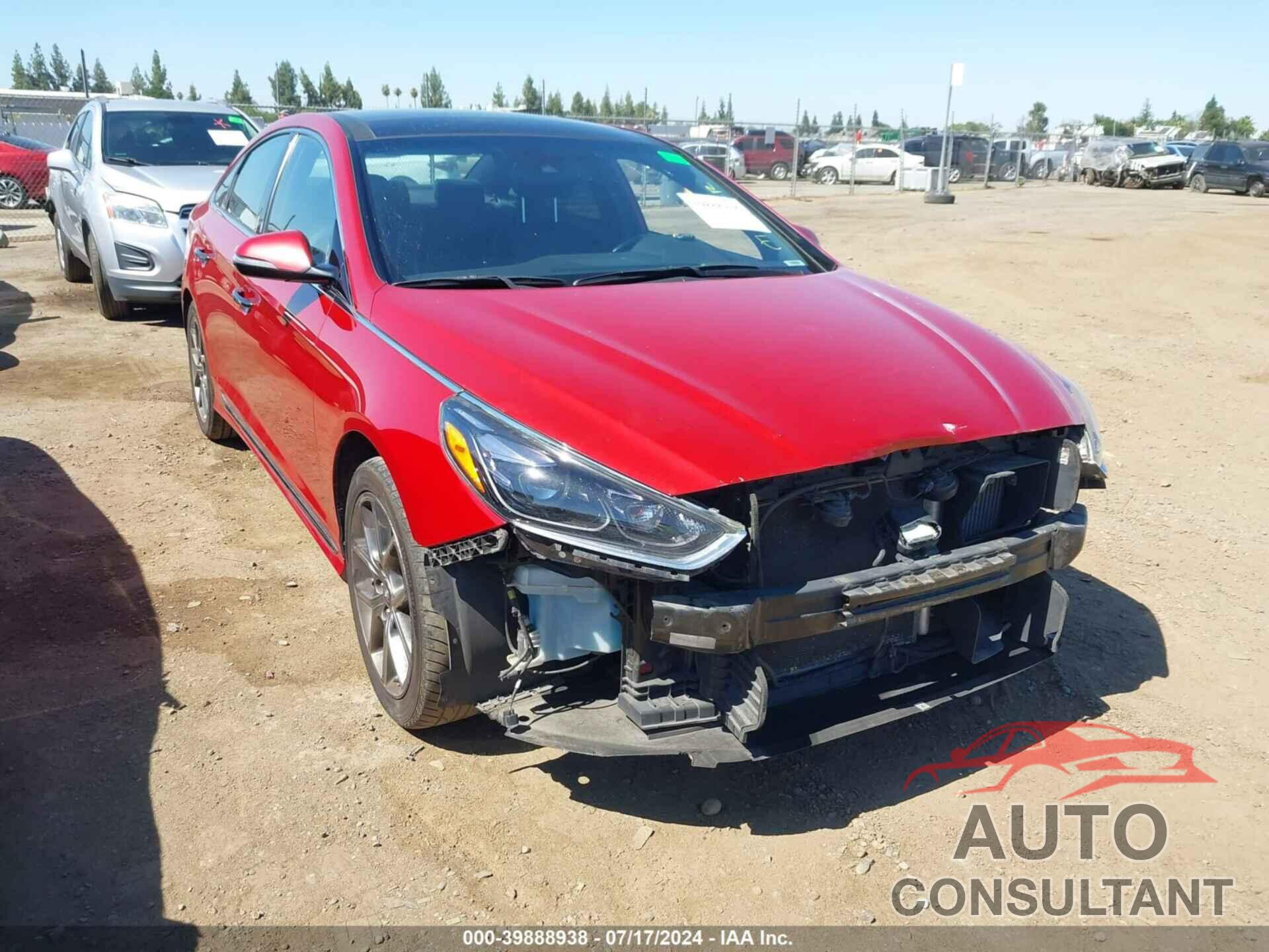 HYUNDAI SONATA 2018 - 5NPE34AB8JH715861
