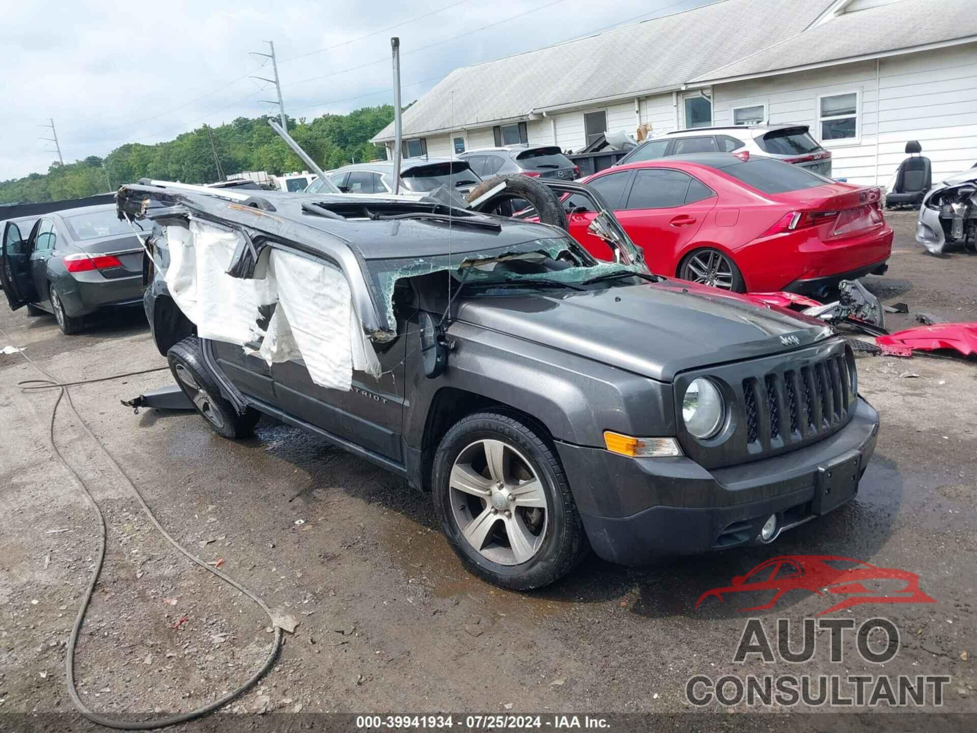 JEEP PATRIOT 2017 - 1C4NJPFA8HD209194