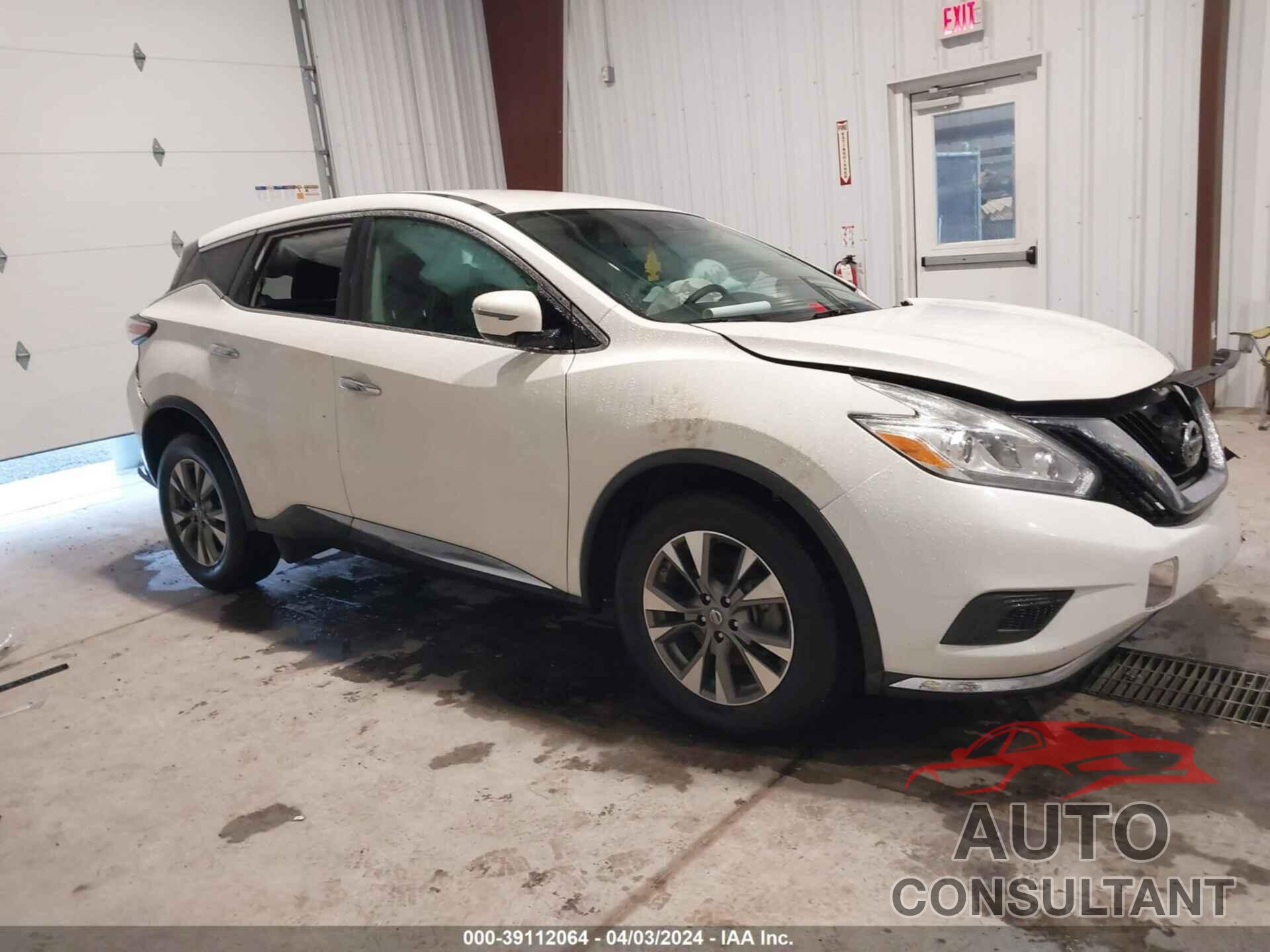 NISSAN MURANO 2017 - 5N1AZ2MH9HN116622