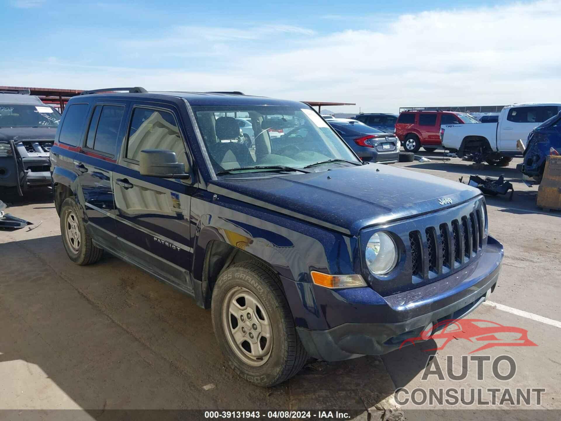 JEEP PATRIOT 2016 - 1C4NJRBB1GD521480