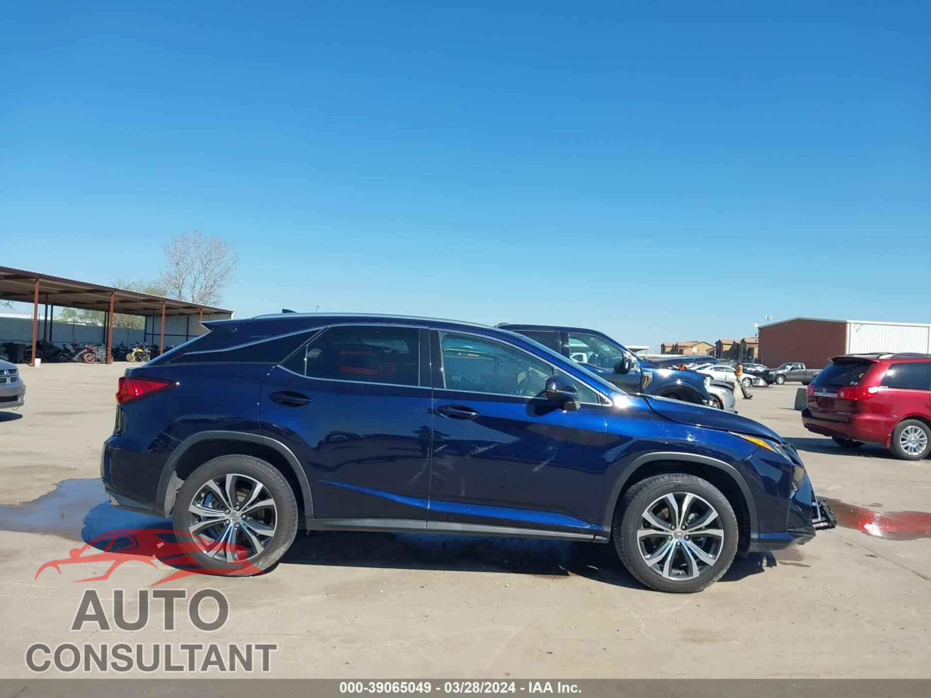 LEXUS RX 2016 - 2T2ZZMCA4GC014584