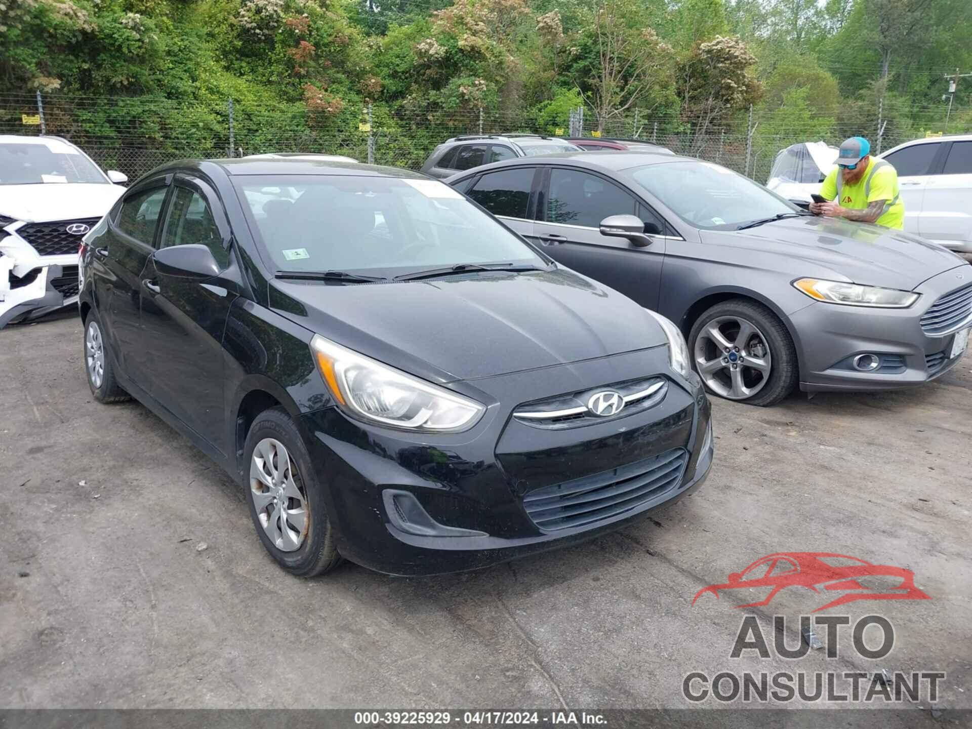 HYUNDAI ACCENT 2017 - KMHCT4AE6HU338492