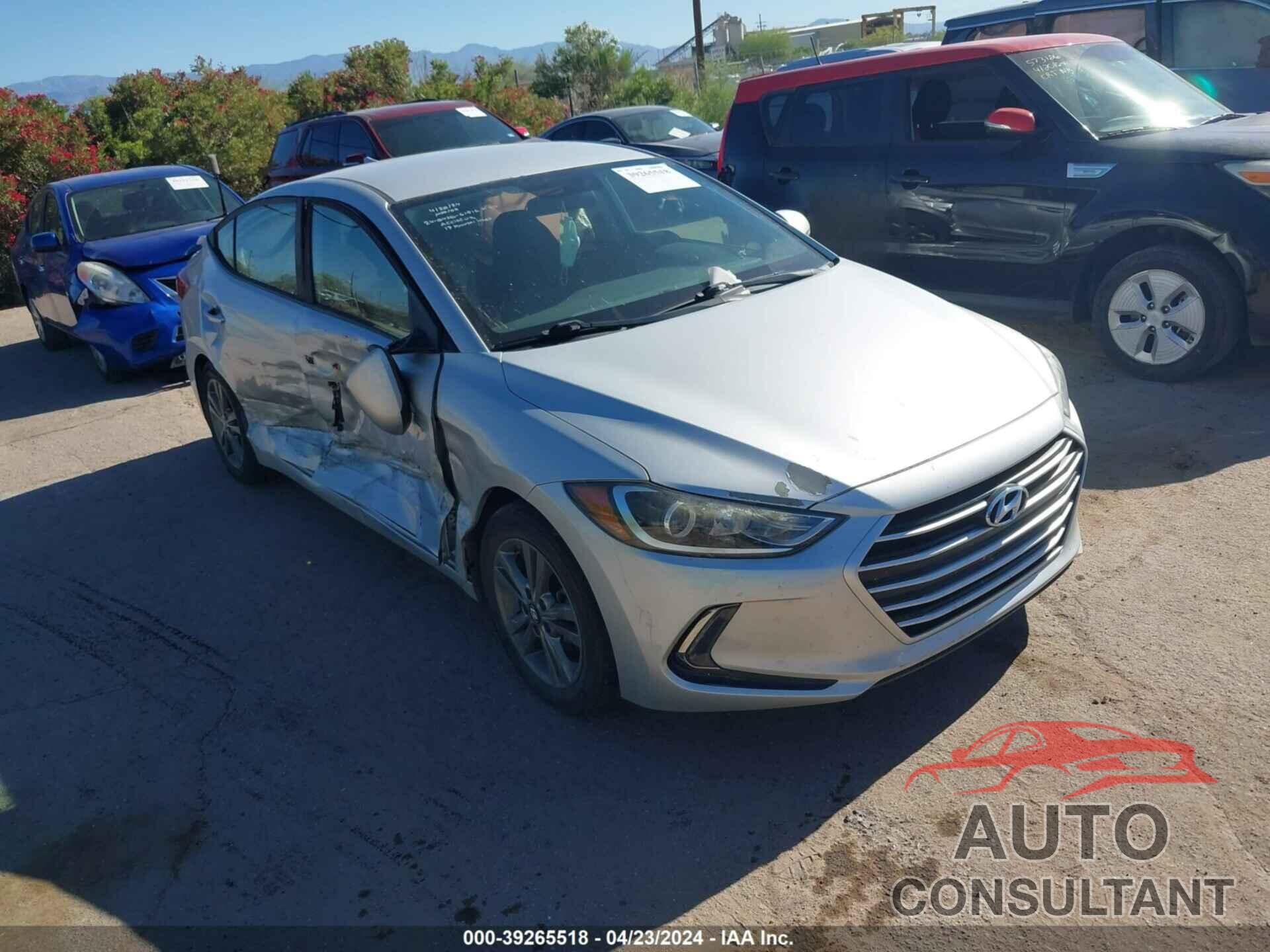 HYUNDAI ELANTRA 2017 - 5NPD84LF3HH018265