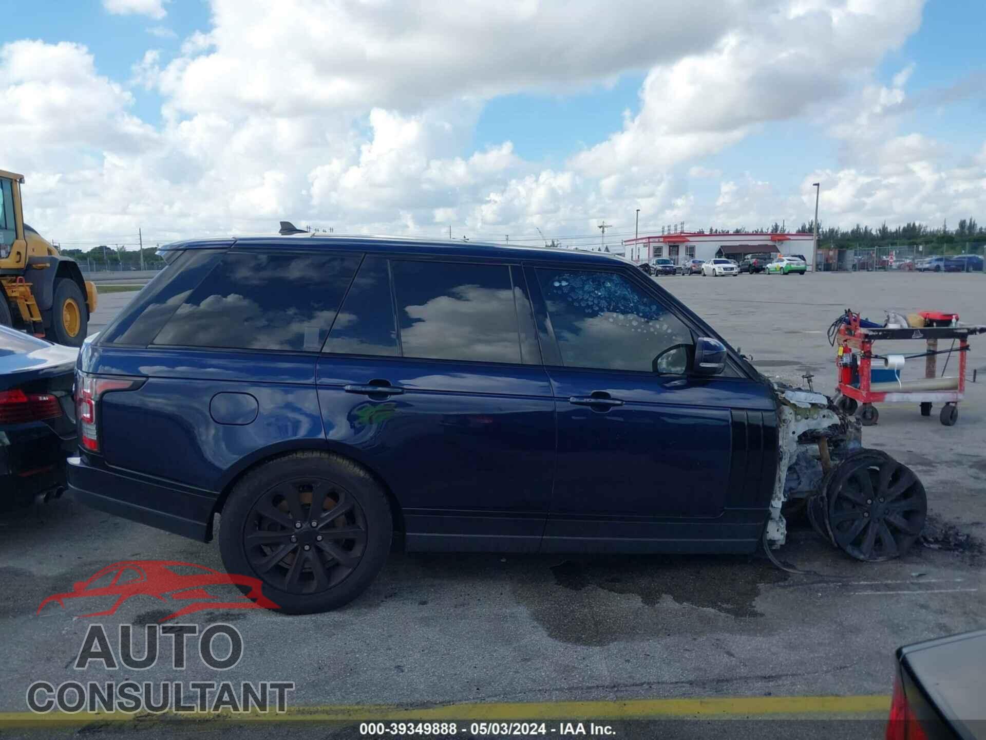 LAND ROVER RANGE ROVER 2016 - SALGS2VFXGA258900