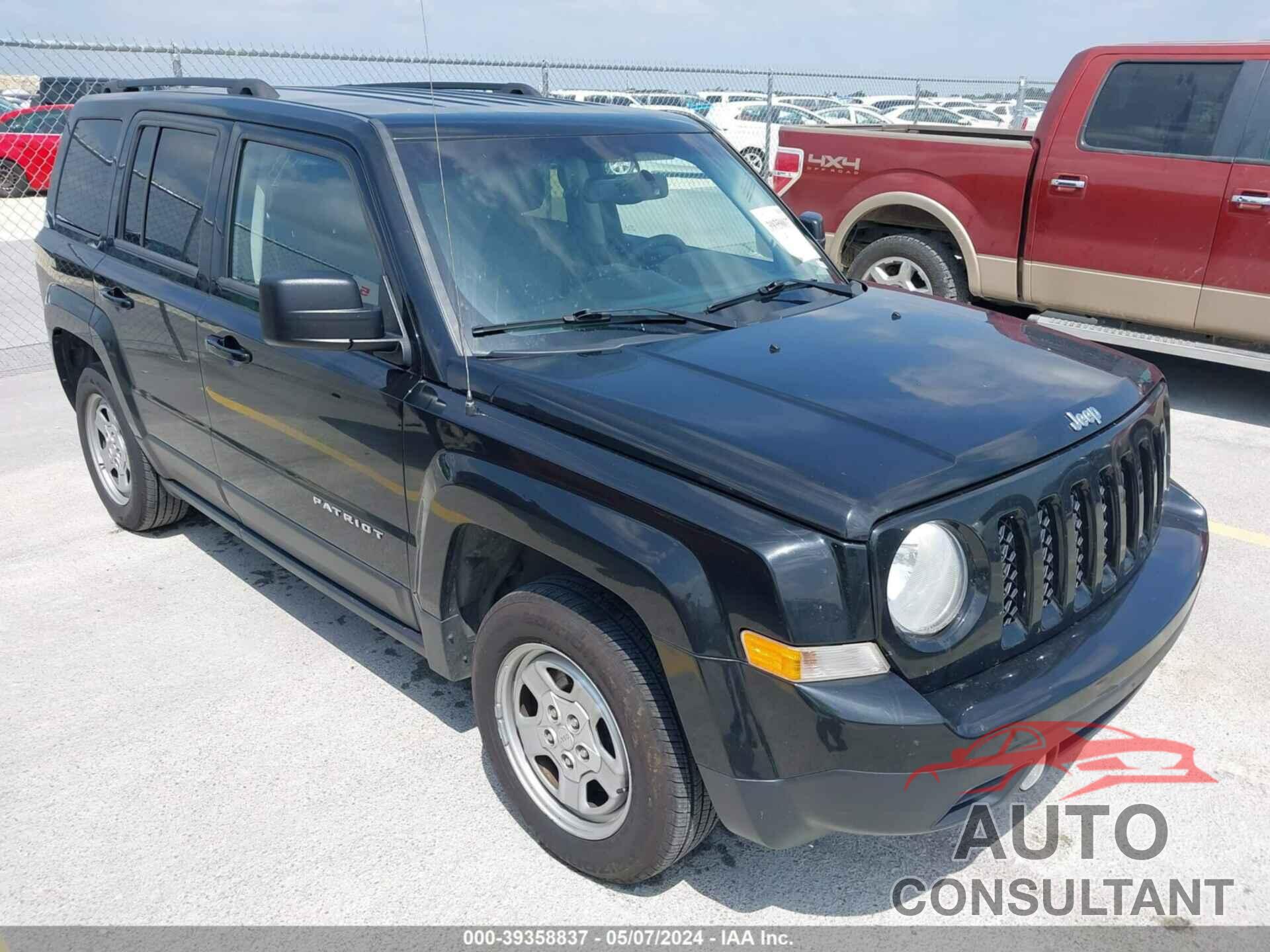 JEEP PATRIOT 2017 - 1C4NJPBA4HD150215