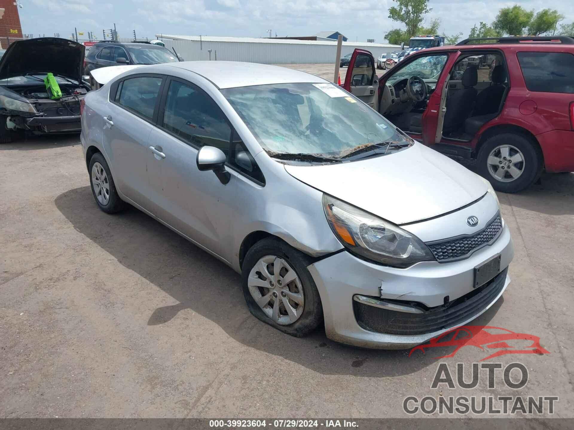 KIA RIO 2017 - KNADM4A37H6061082