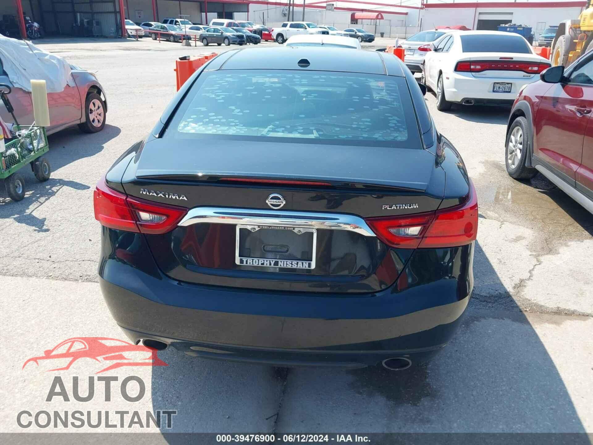 NISSAN MAXIMA 2016 - 1N4AA6AP1GC431204