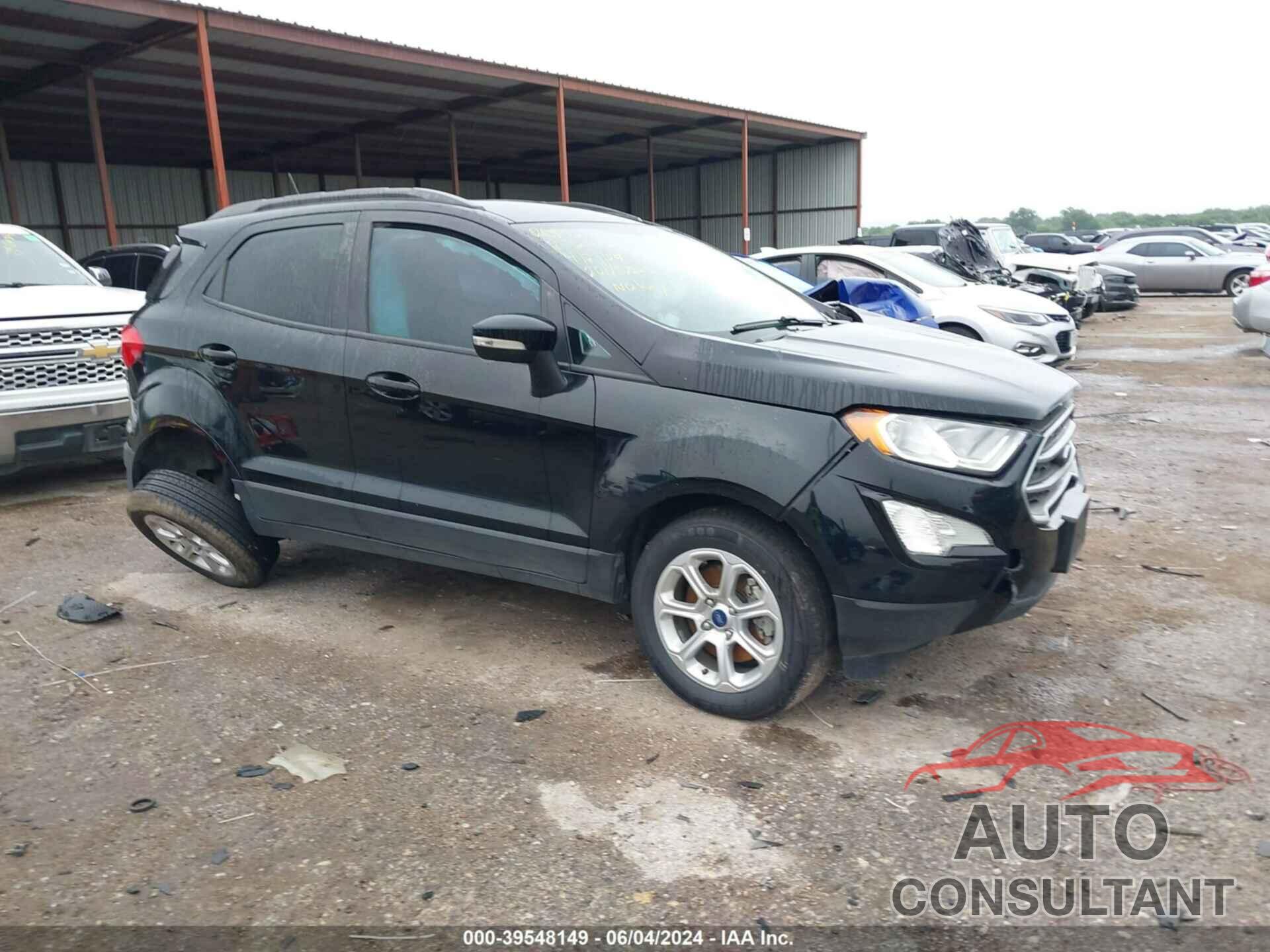 FORD ECOSPORT 2020 - MAJ3S2GE8LC378337