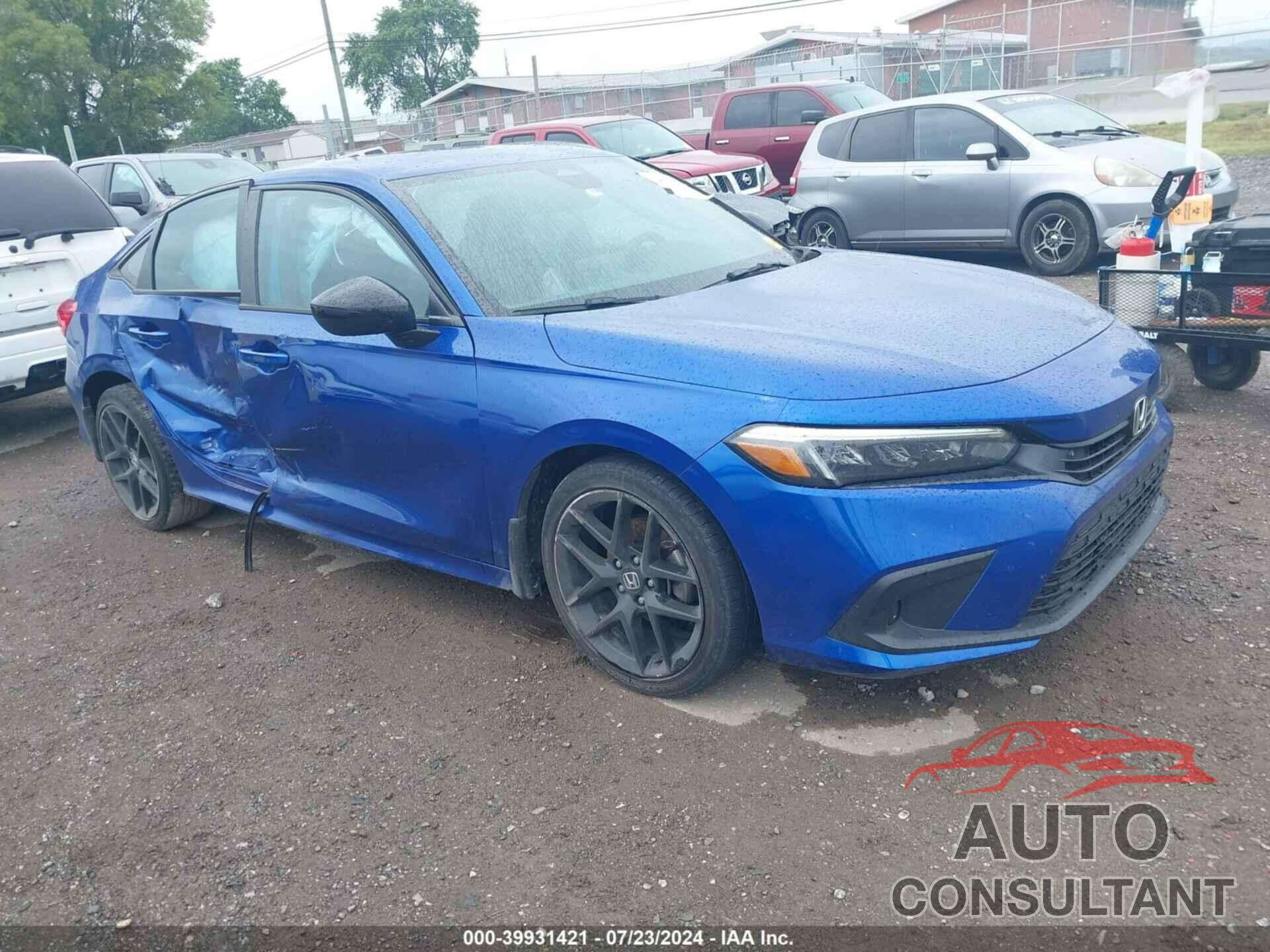 HONDA CIVIC 2022 - 2HGFE2F58NH558290