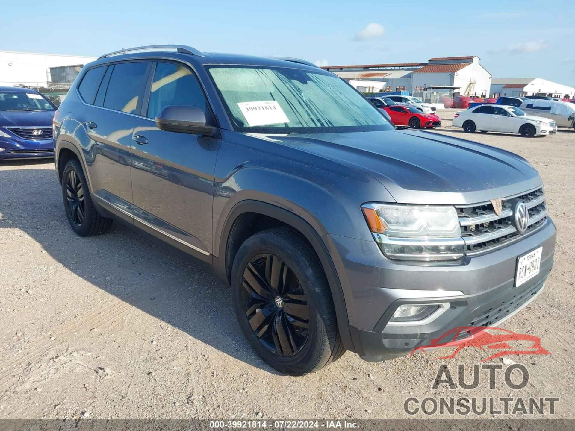 VOLKSWAGEN ATLAS 2019 - 1V2MR2CA0KC536874