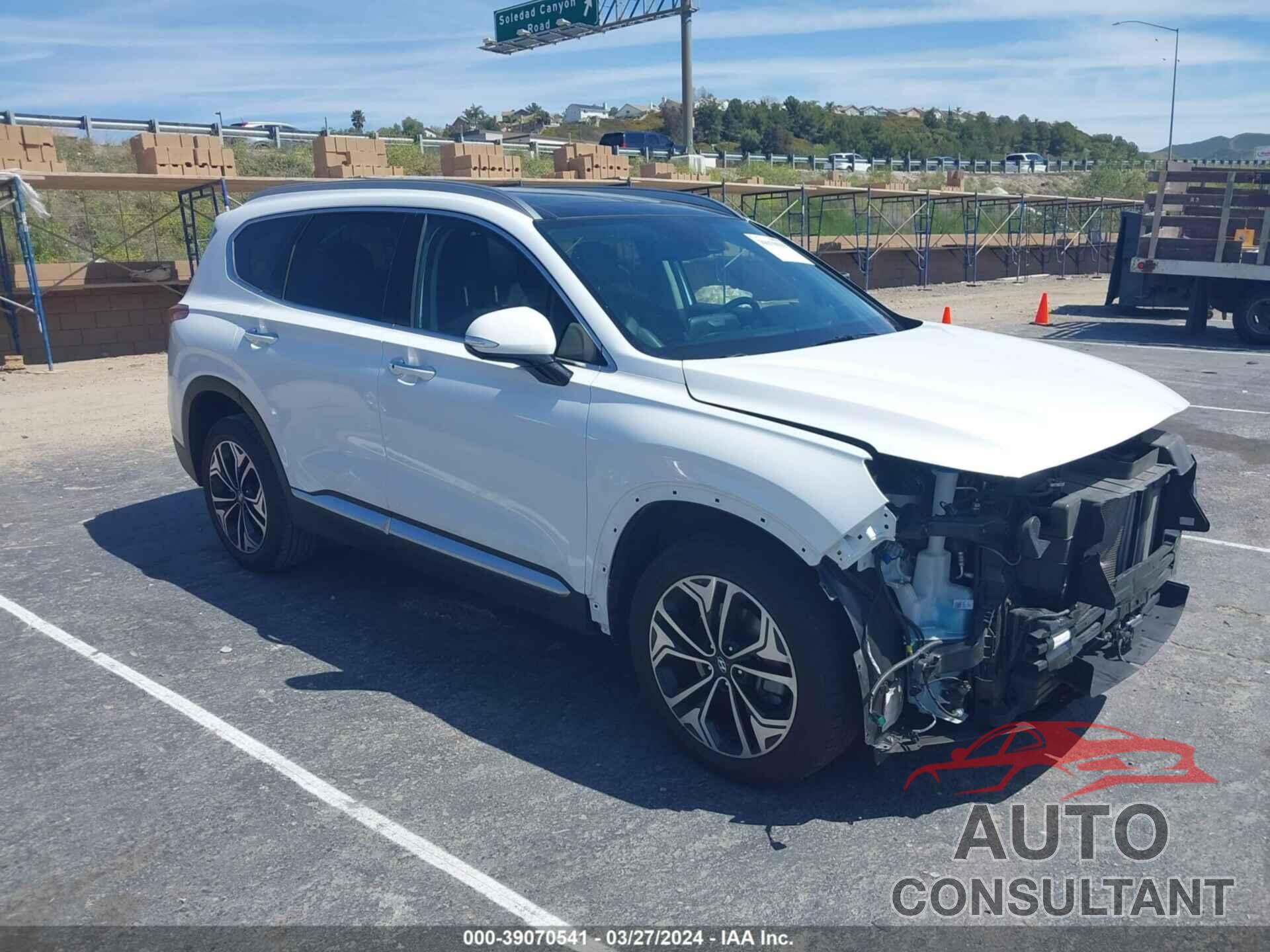 HYUNDAI SANTA FE 2019 - 5NMS53AA4KH090954