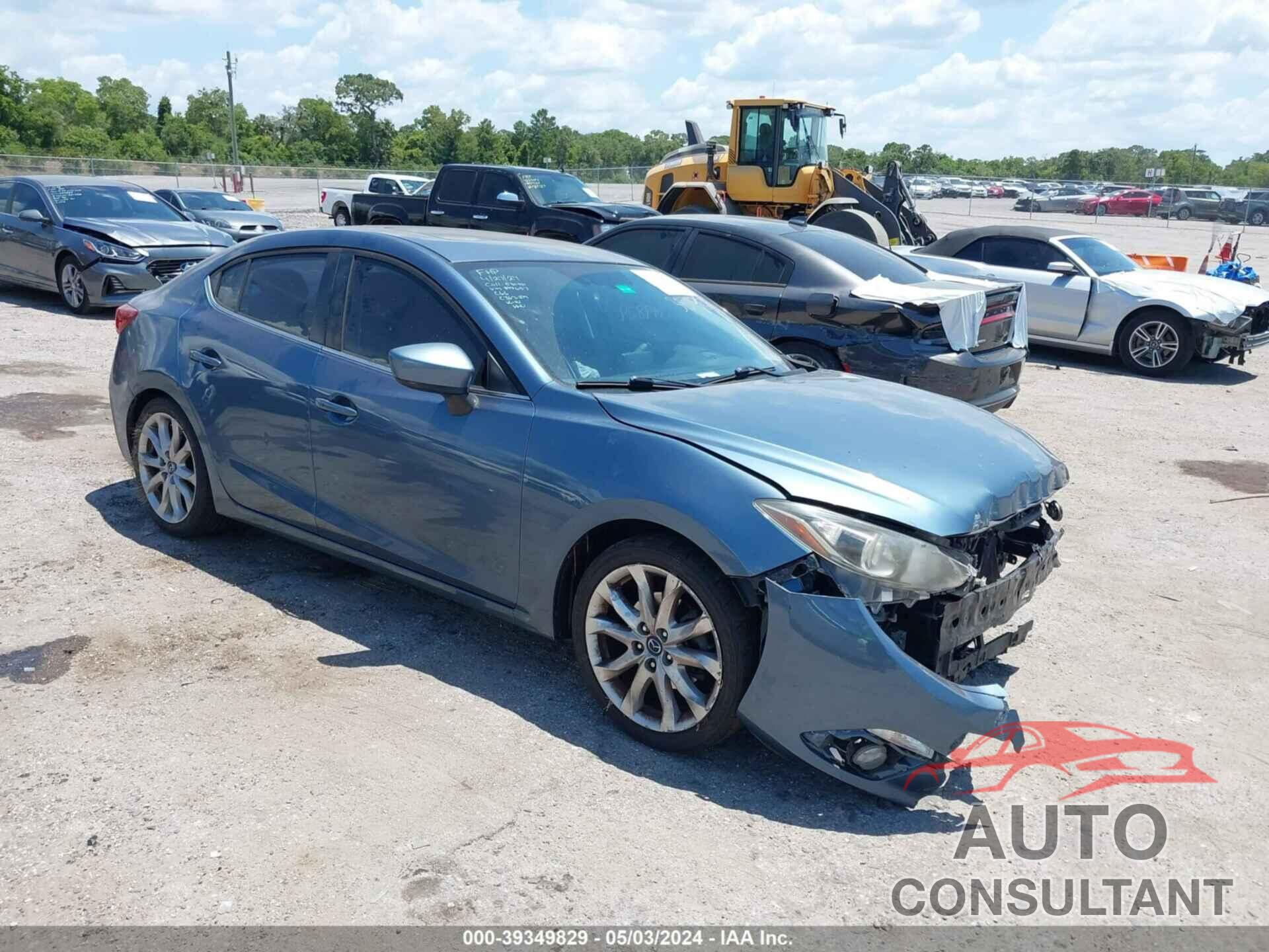 MAZDA MAZDA3 2016 - JM1BM1W33G1278657