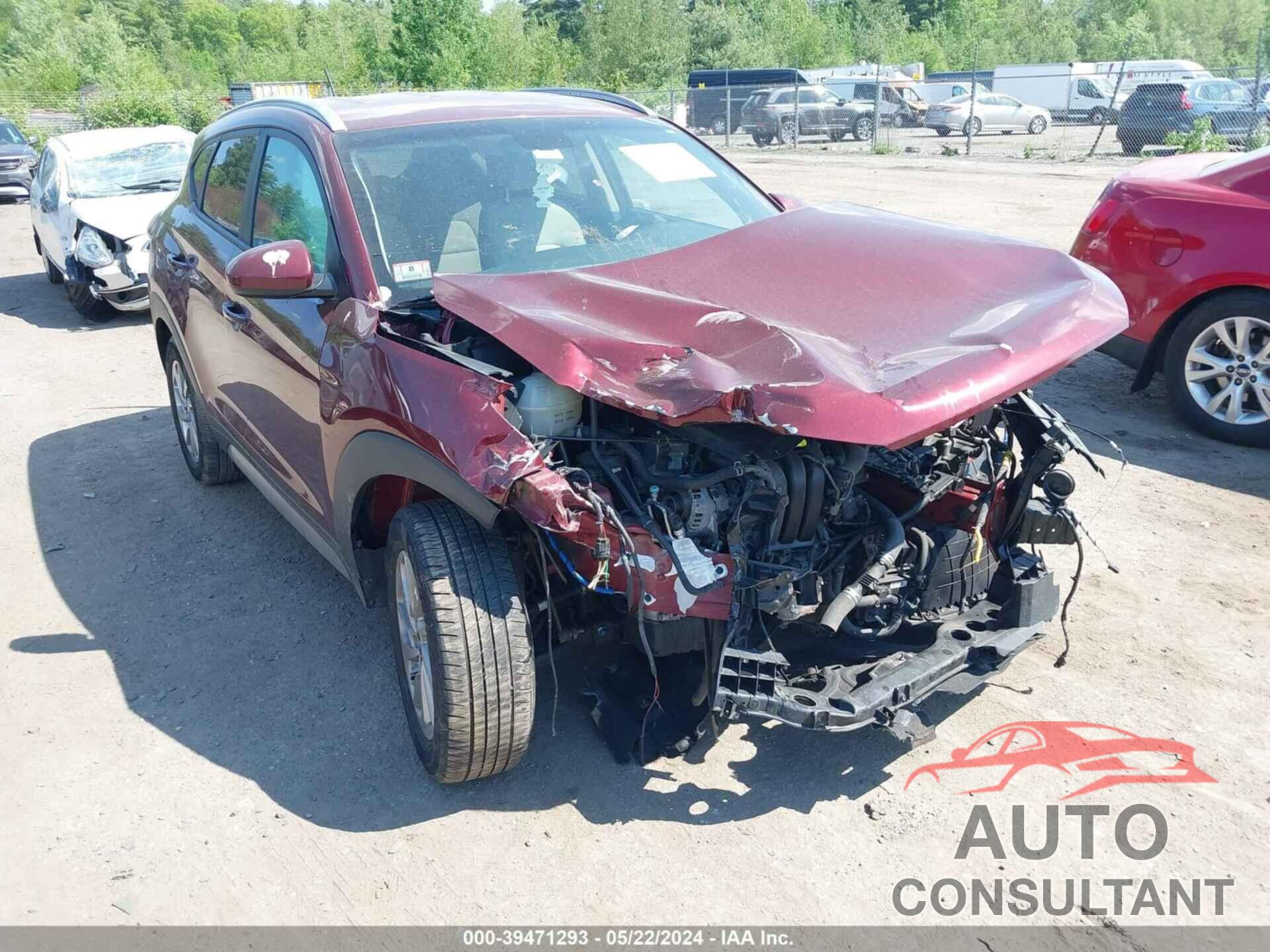 HYUNDAI TUCSON 2017 - KM8J3CA47HU276724