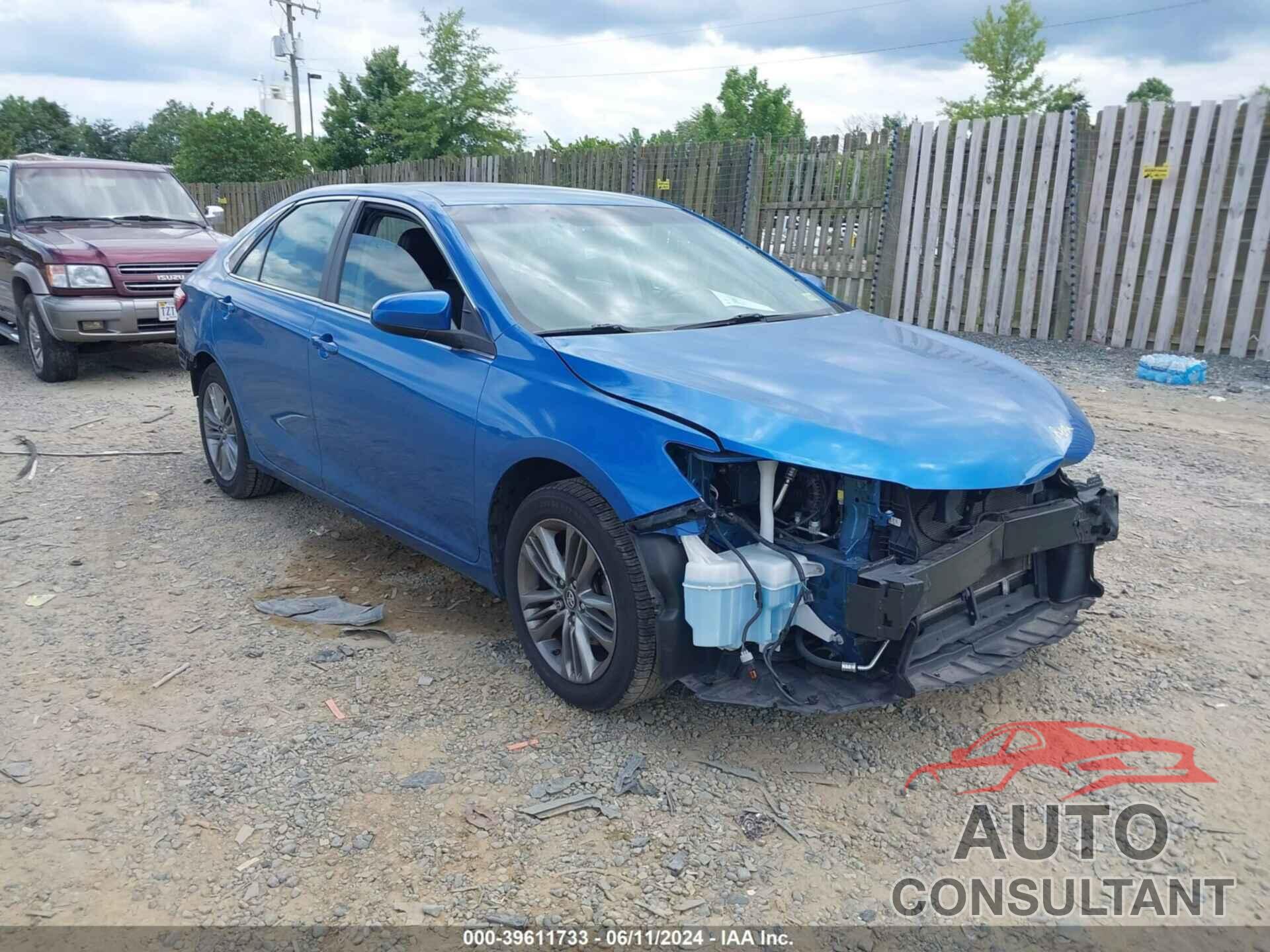 TOYOTA CAMRY 2017 - 4T1BF1FK7HU675463