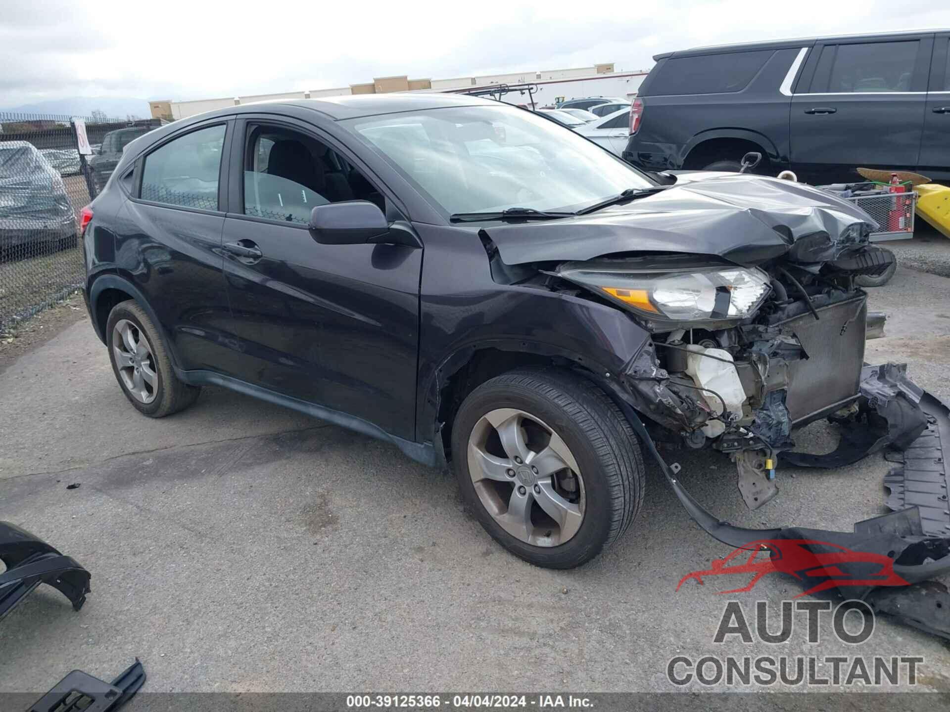HONDA HR-V 2016 - 3CZRU5H39GM720034
