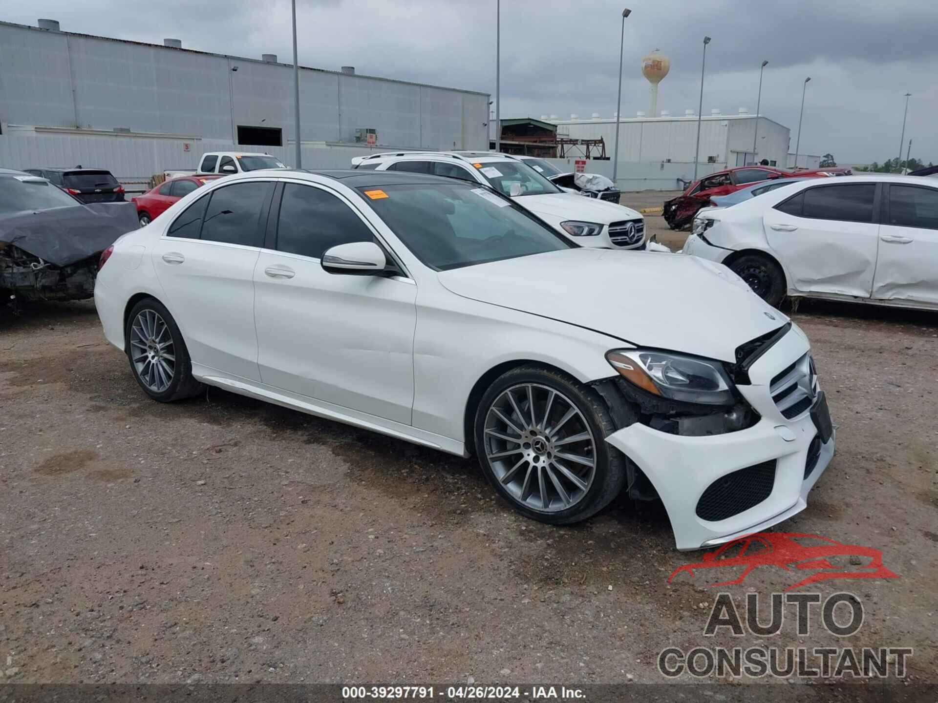 MERCEDES-BENZ C 300 2017 - 55SWF4JB9HU229501