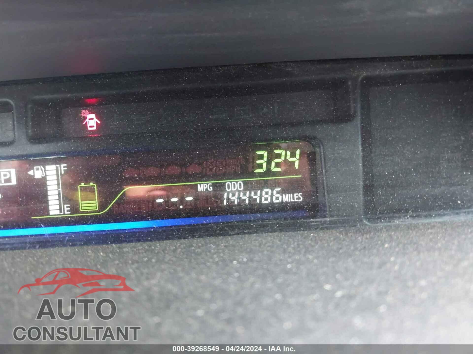 TOYOTA PRIUS V 2017 - JTDZN3EUXHJ065157