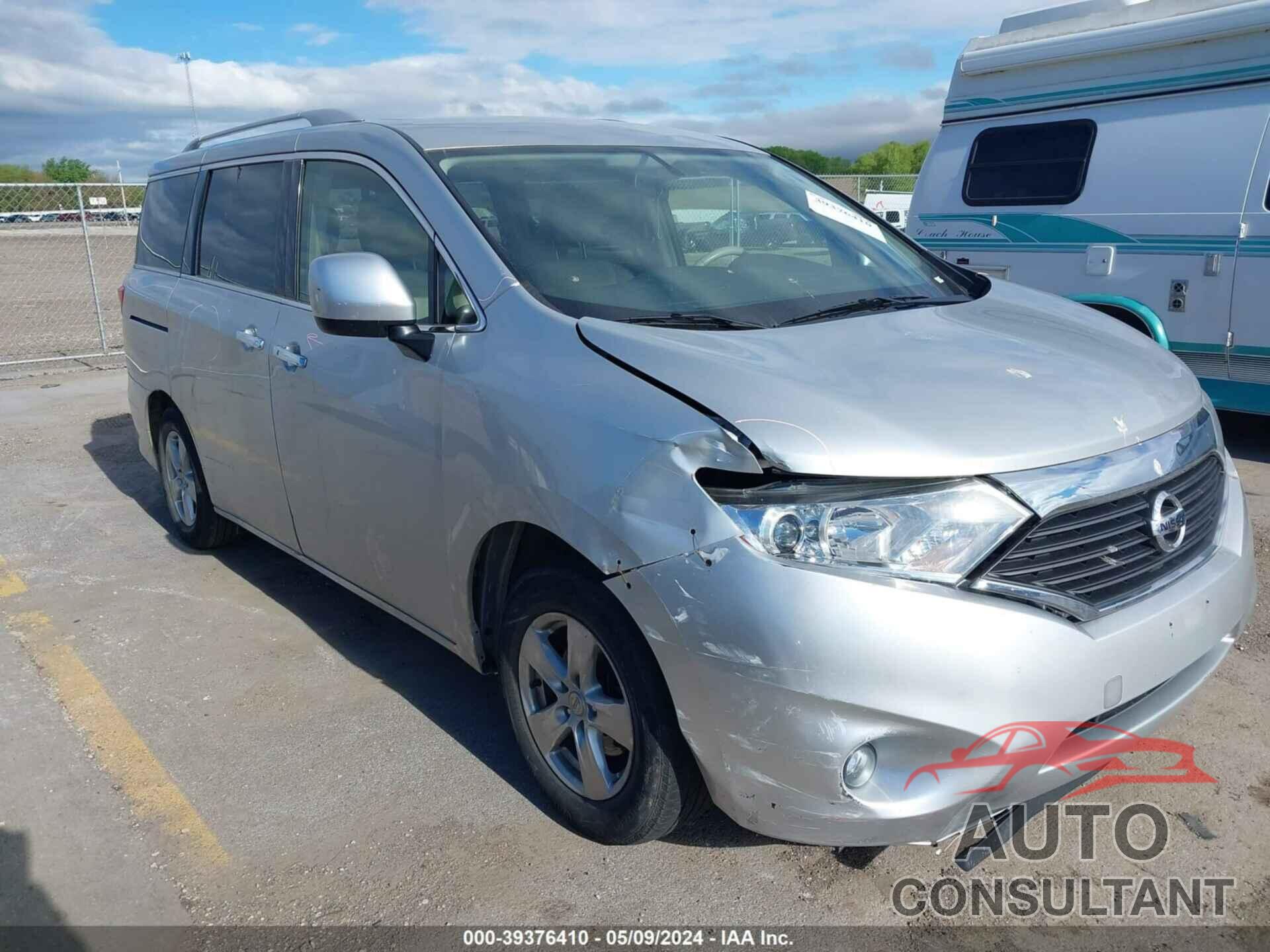 NISSAN QUEST 2017 - JN8AE2KP2H9169296