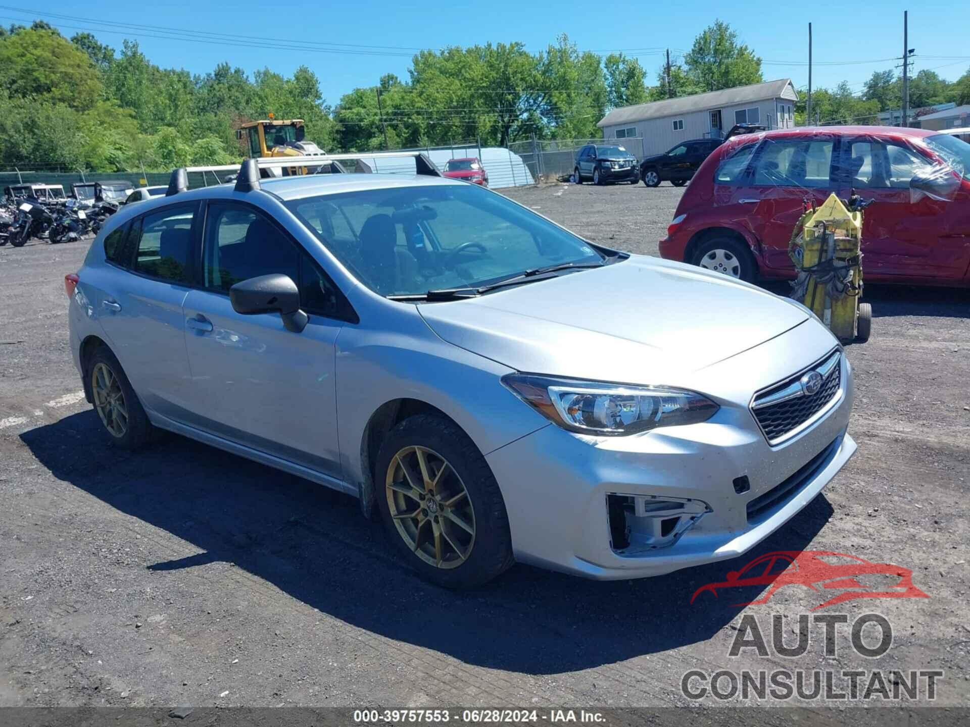 SUBARU IMPREZA 2017 - 4S3GTAA69H1719218