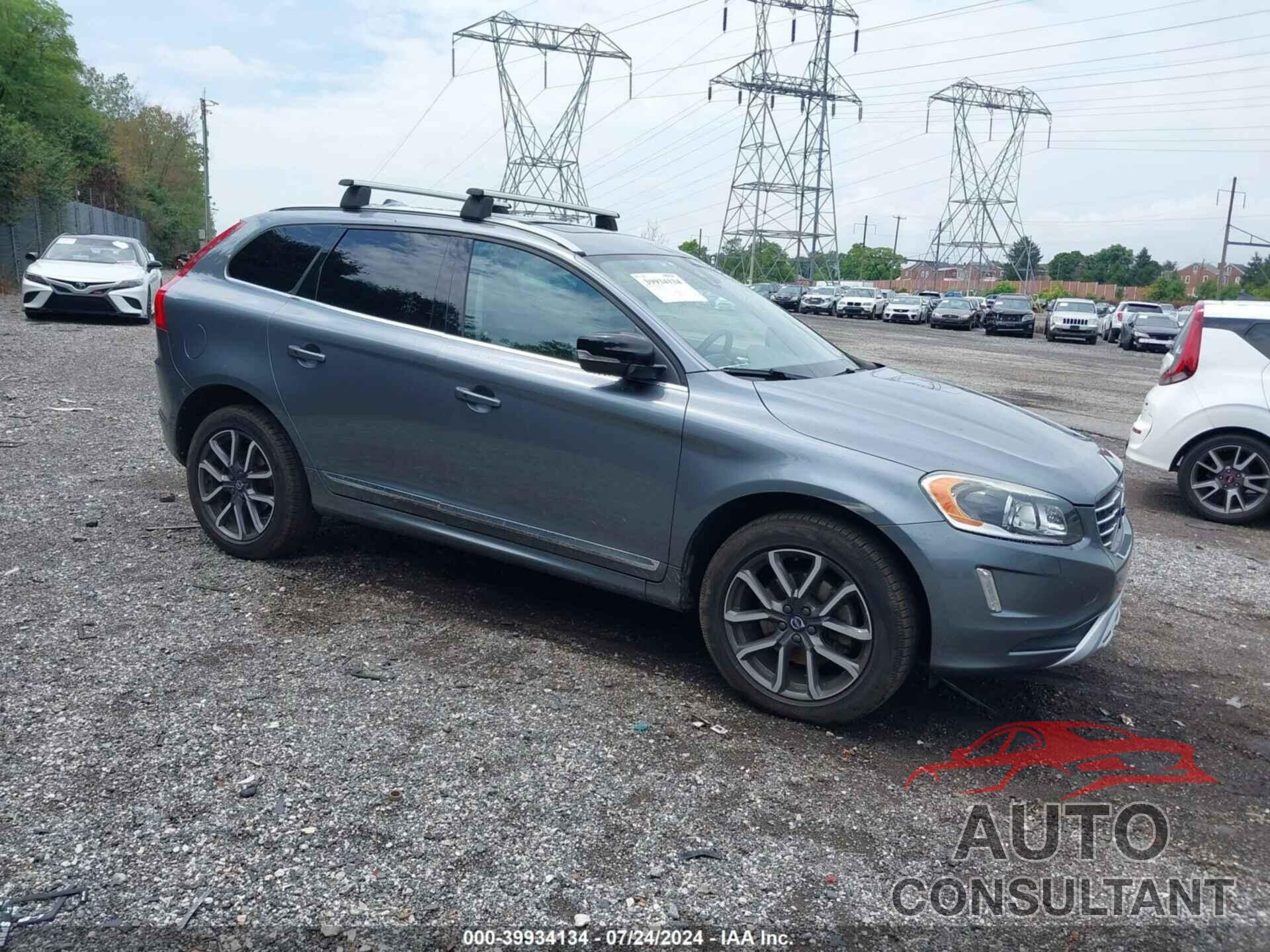 VOLVO XC60 2017 - YV449MRR4H2019146