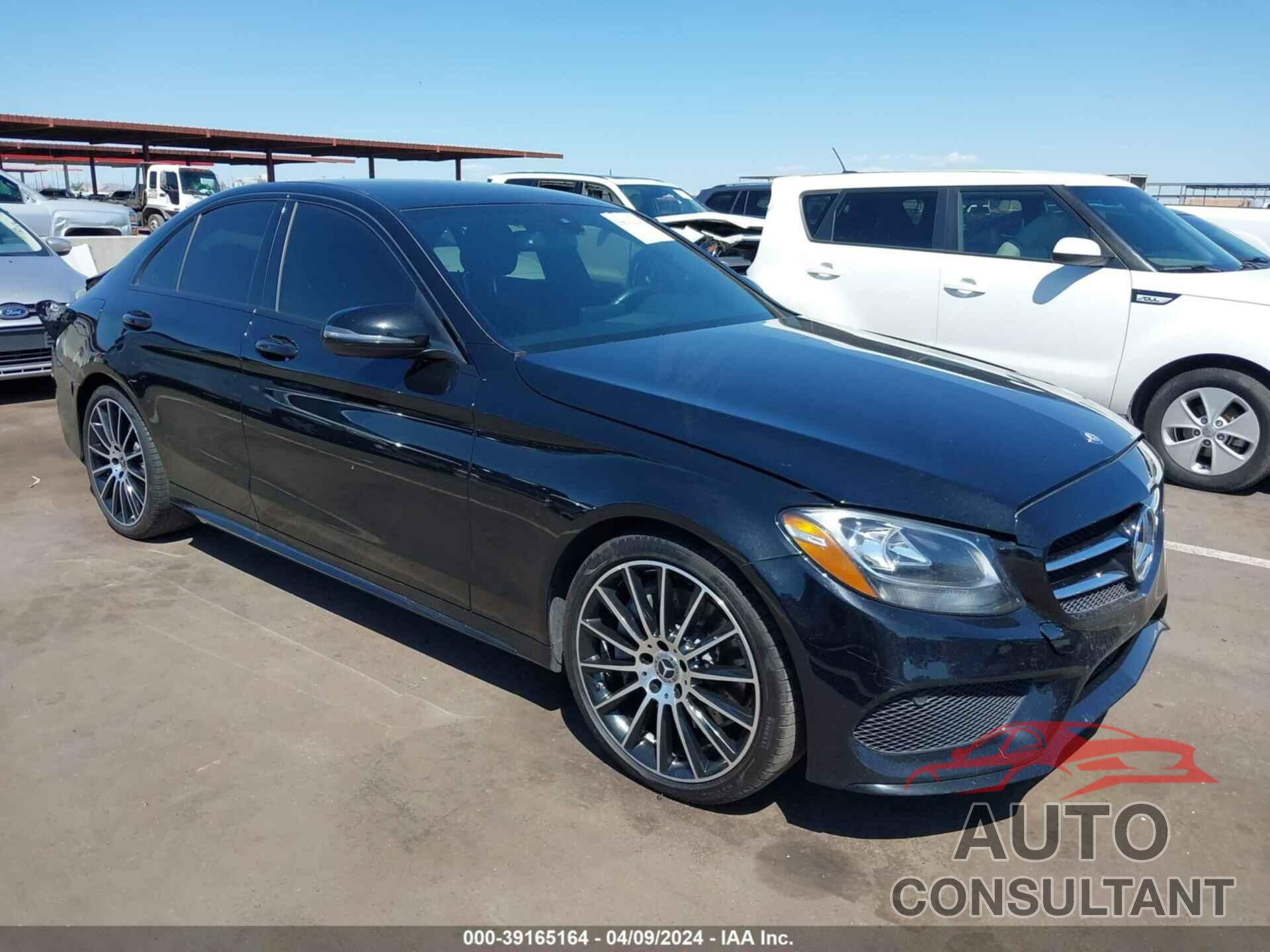 MERCEDES-BENZ C 300 2017 - 55SWF4JB1HU212241