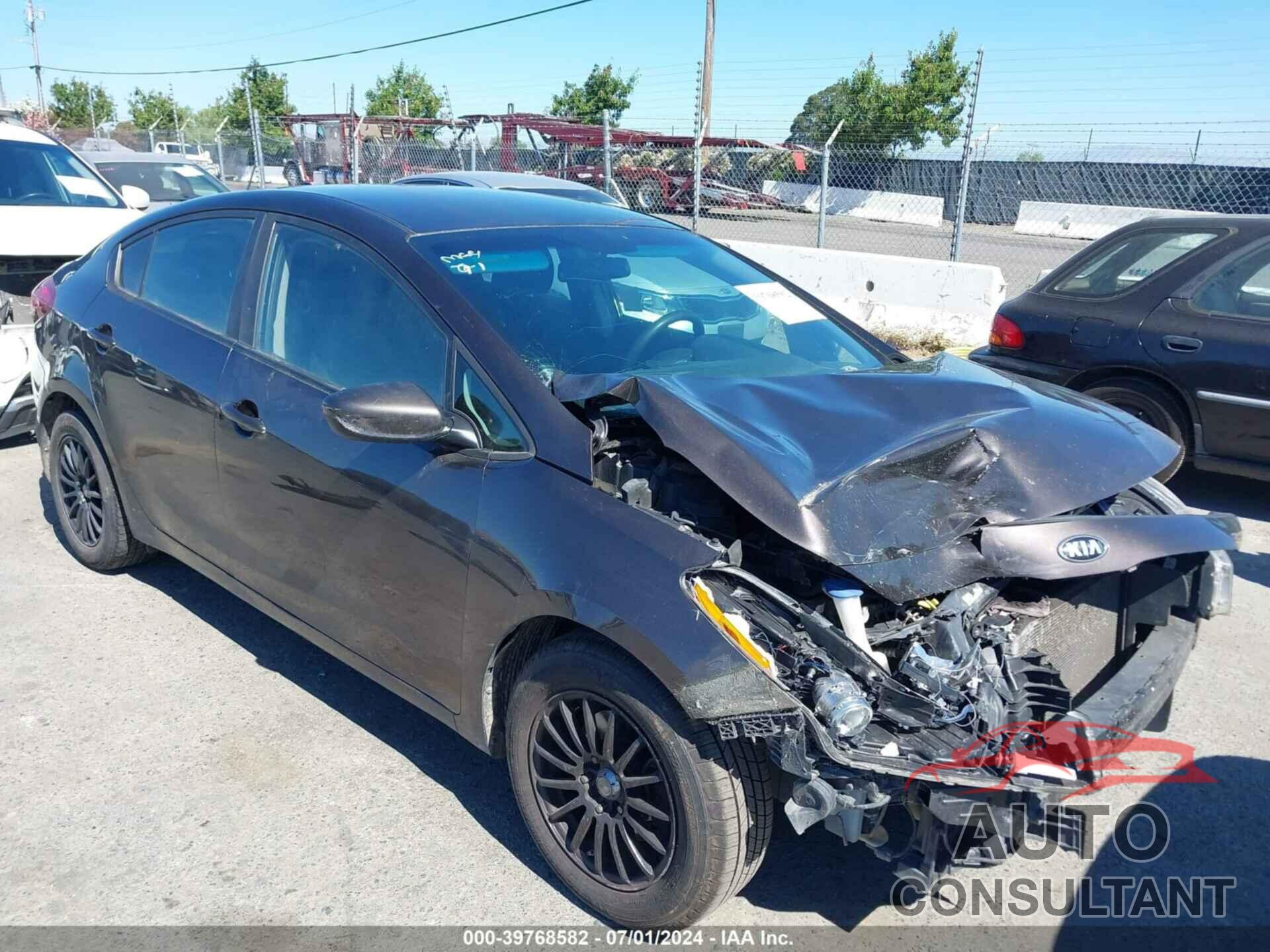 KIA FORTE 2017 - 3KPFL4A76HE041806