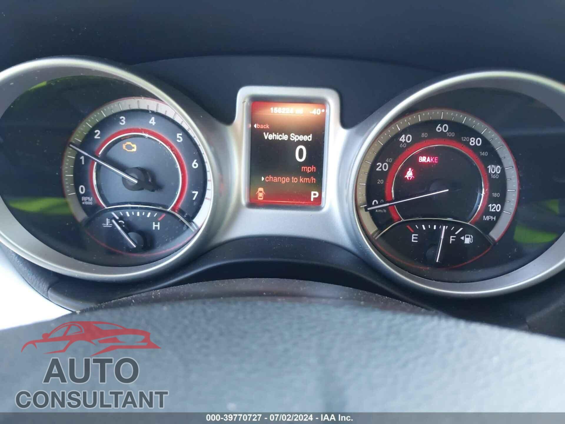 DODGE JOURNEY 2017 - 3C4PDDBG7HT512731