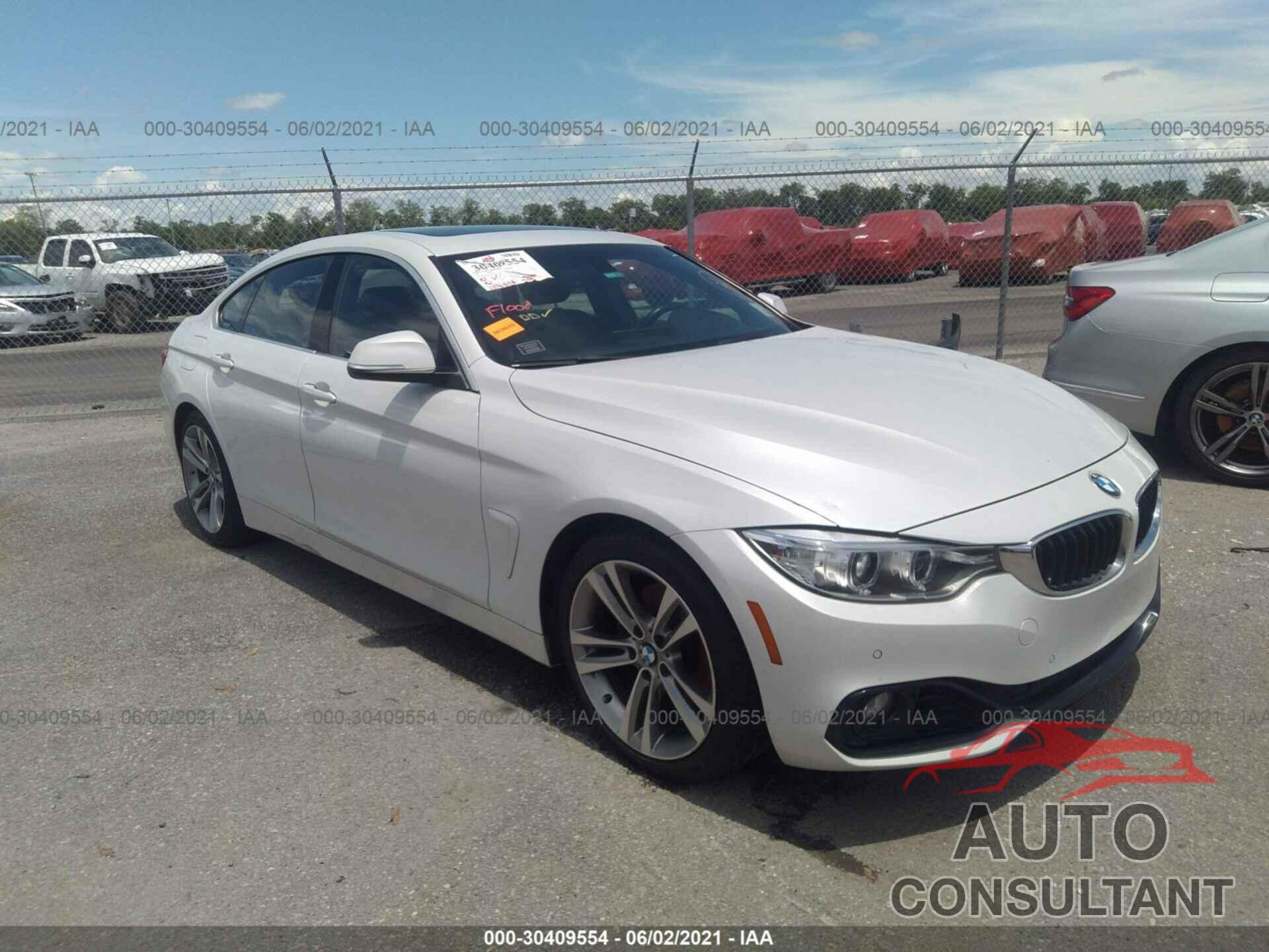 BMW 4 SERIES 2016 - WBA4A9C58GGL89396