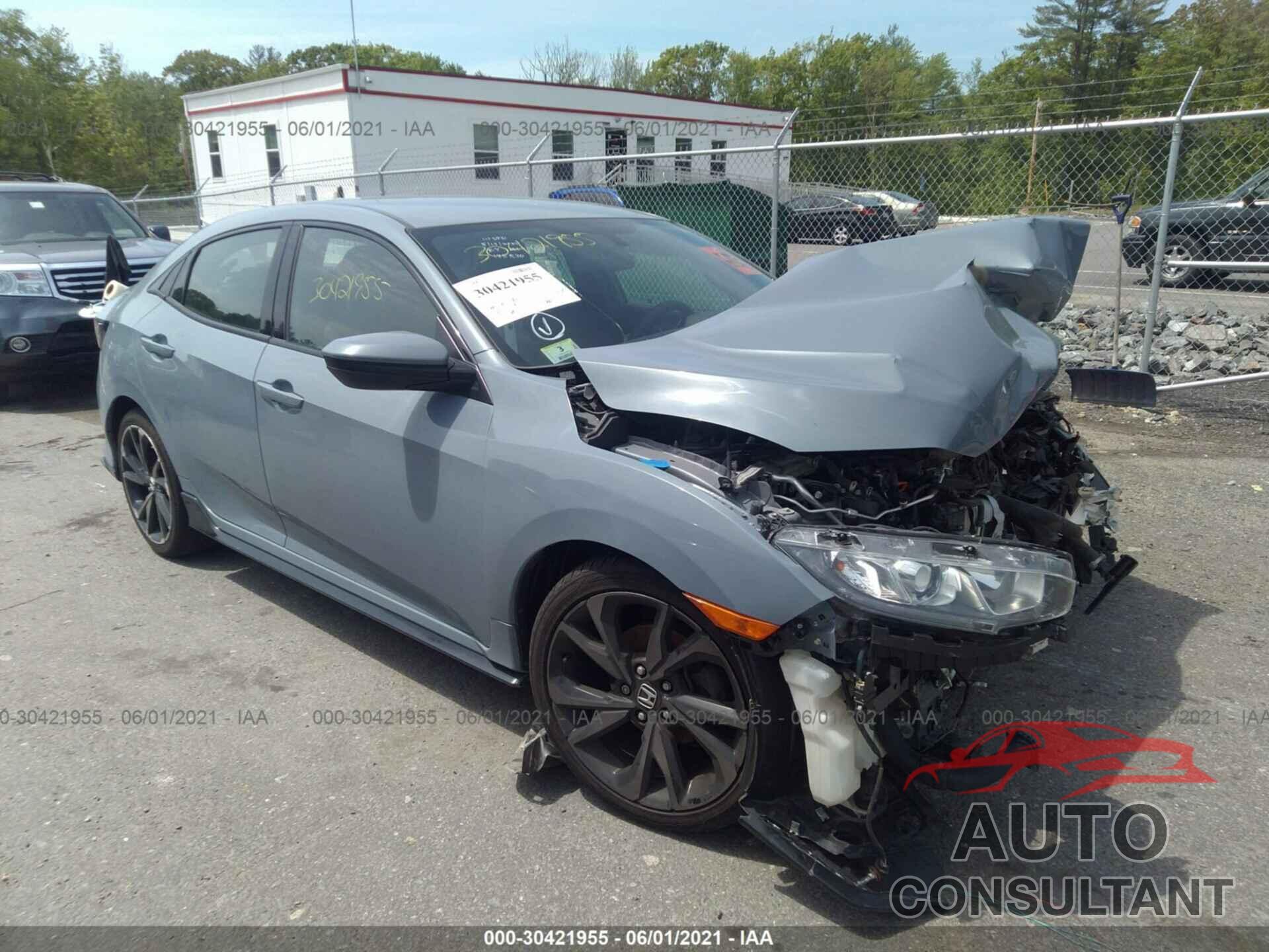 HONDA CIVIC HATCHBACK 2017 - SHHFK7H41HU427400