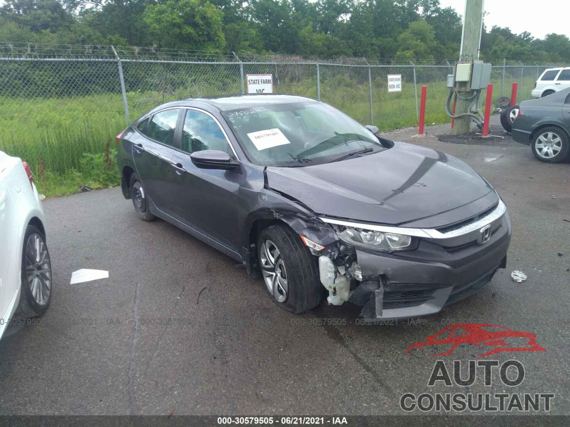 HONDA CIVIC SEDAN 2016 - 19XFC2F56GE095021