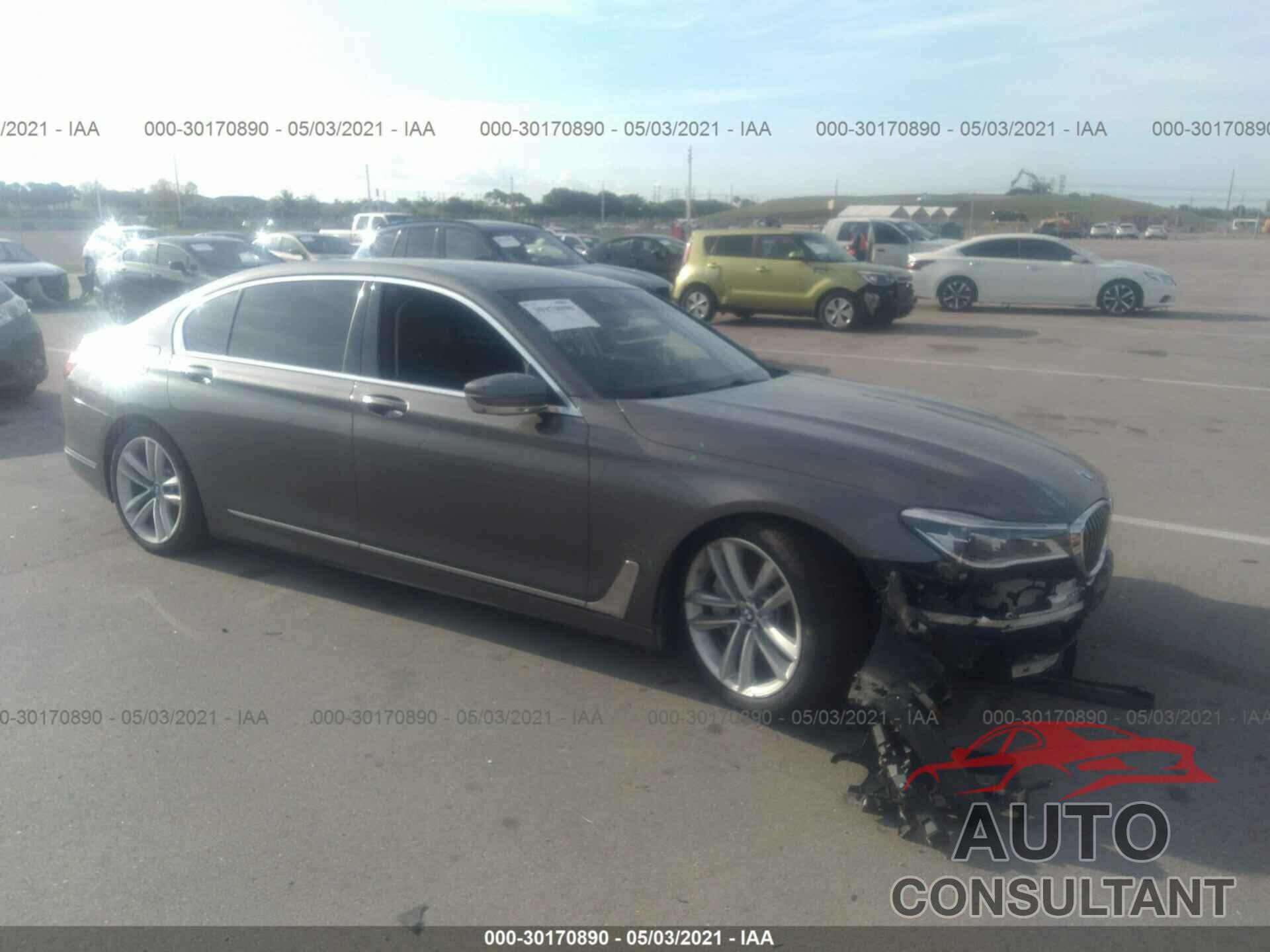 BMW 7 SERIES 2016 - WBA7F2C51GG417030