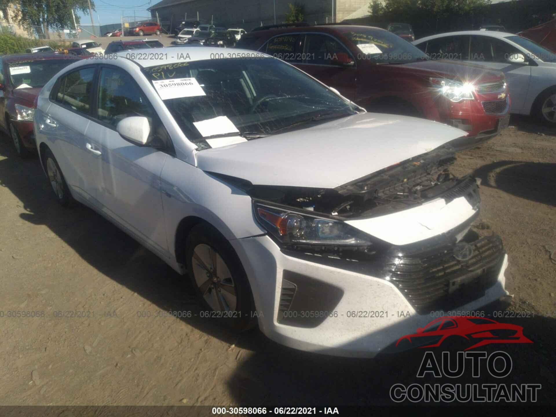 HYUNDAI IONIQ HYBRID 2019 - KMHC65LC3KU110028