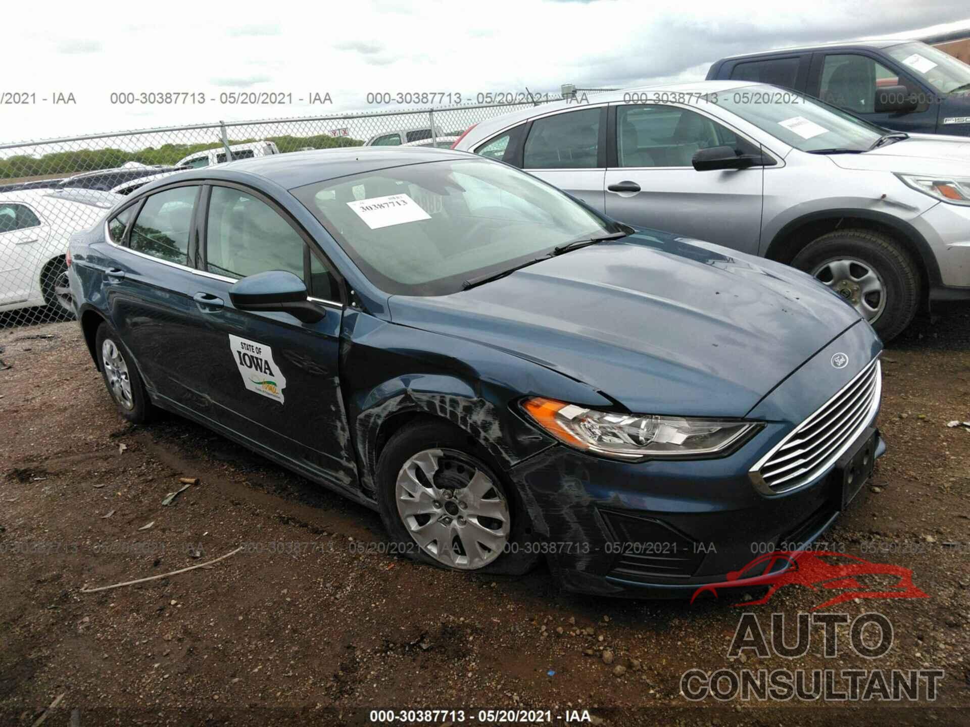 FORD FUSION 2019 - 3FA6P0G77KR154061