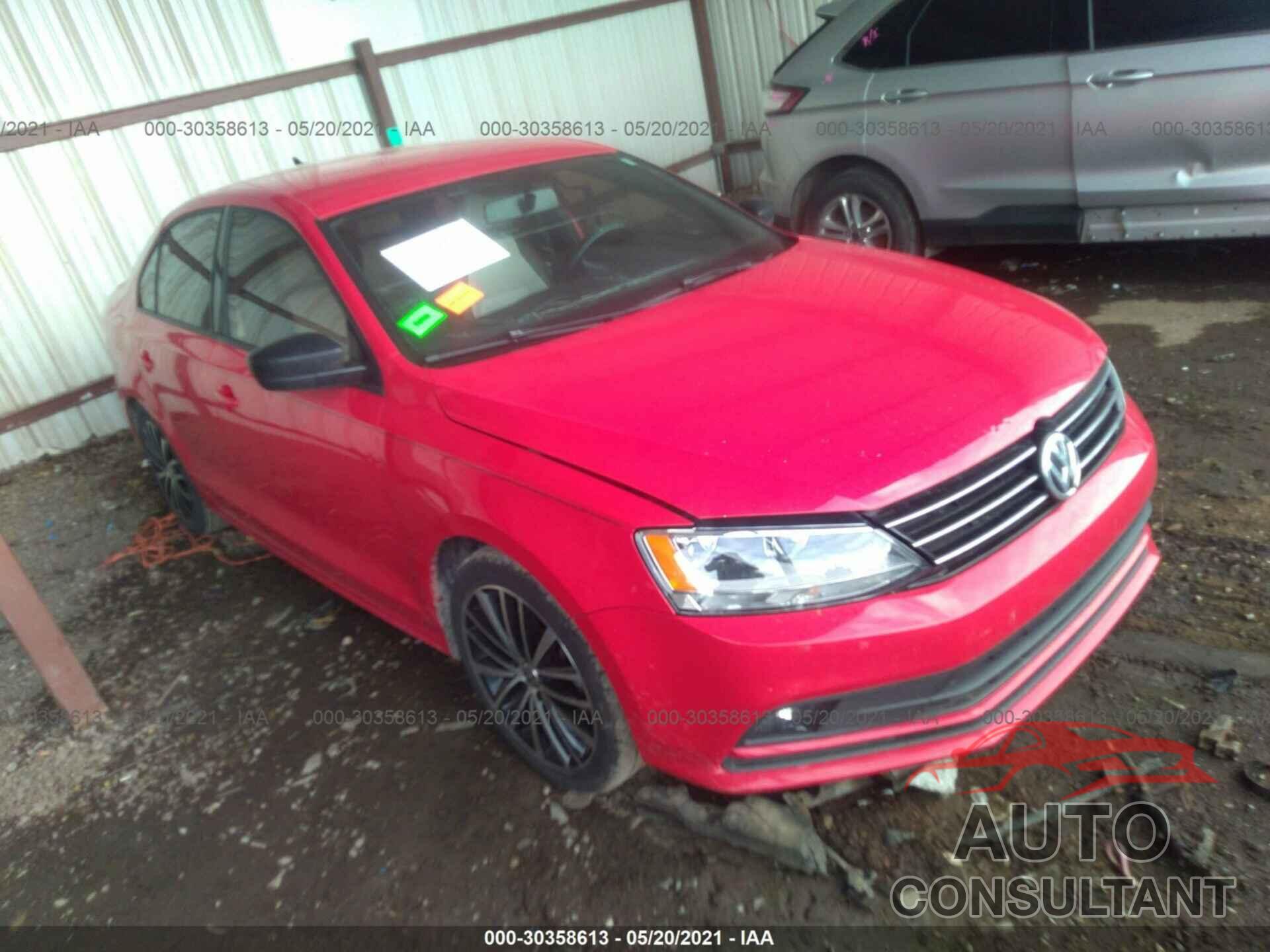 VOLKSWAGEN JETTA SEDAN 2016 - 3VWD17AJ9GM322820