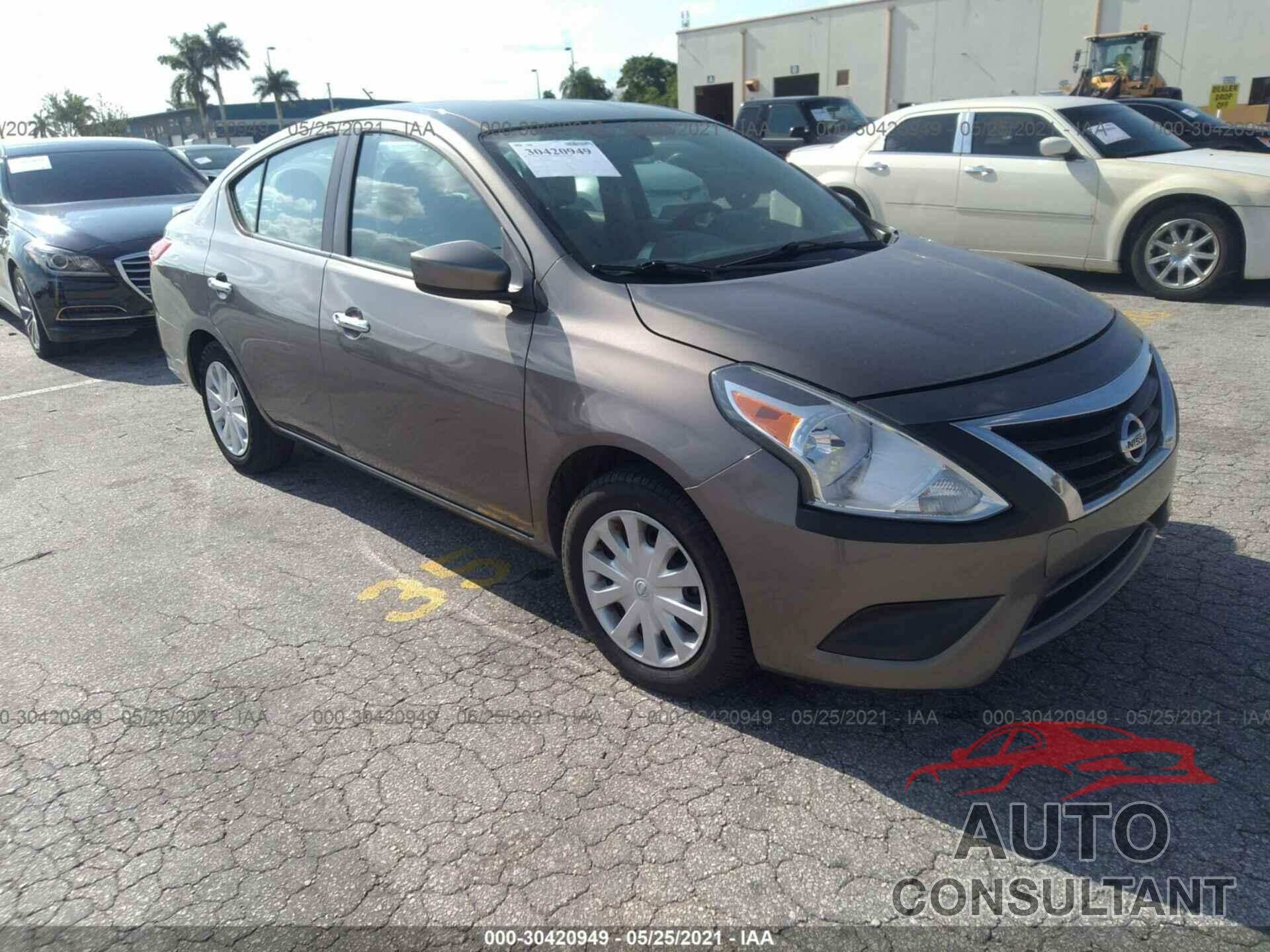 NISSAN VERSA 2016 - 3N1CN7AP0GL804060