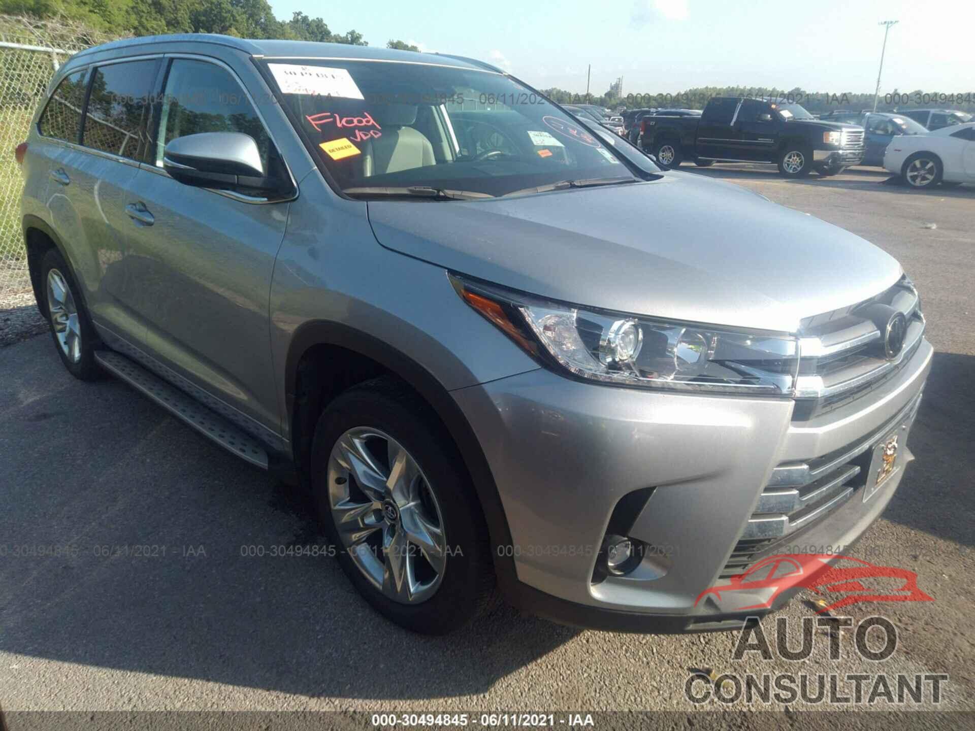 TOYOTA HIGHLANDER 2019 - 5TDYZRFH8KS312402