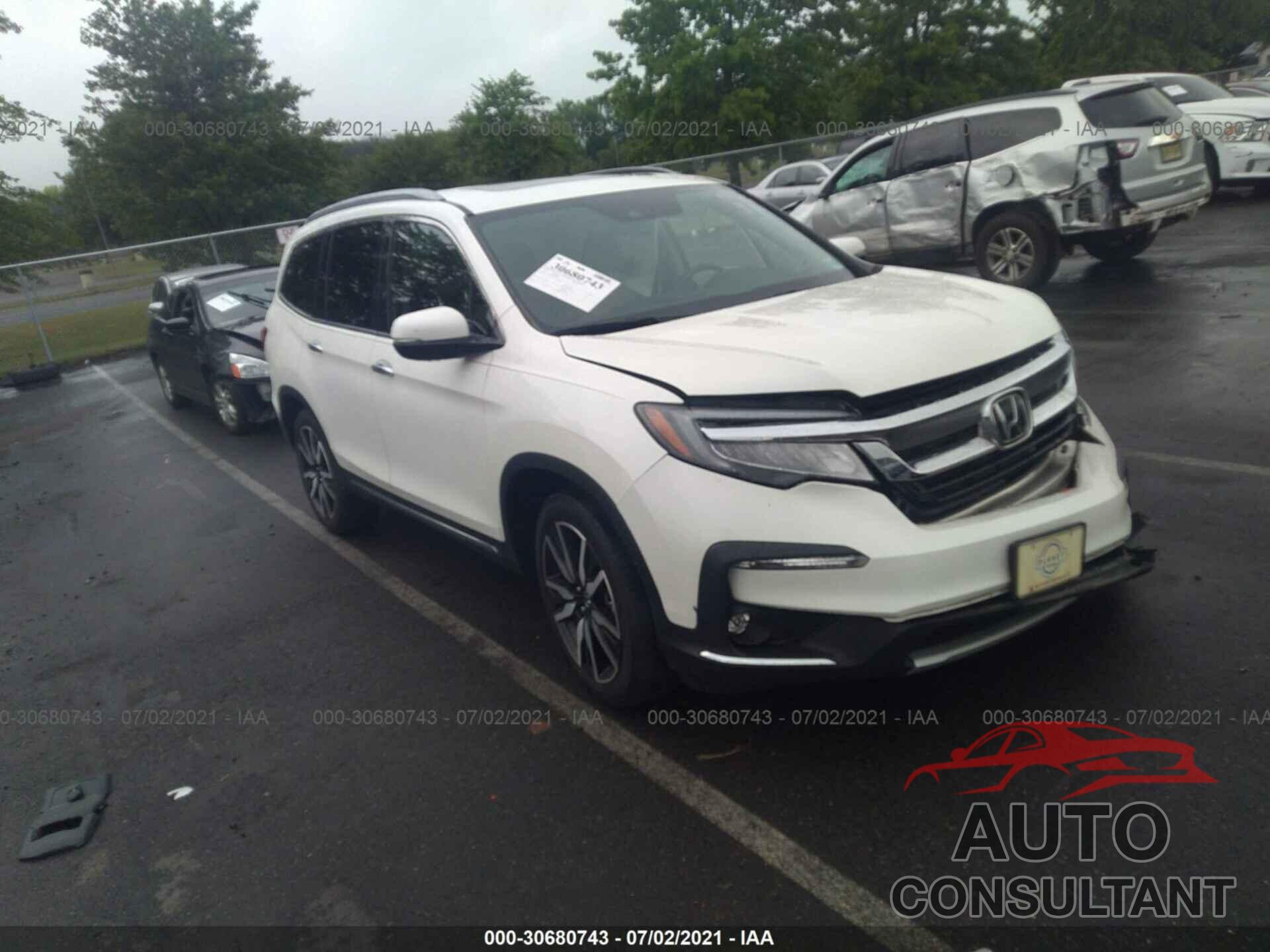 HONDA PILOT 2019 - 5FNYF6H60KB001215